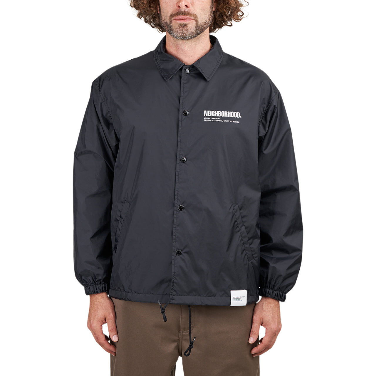 Neighborhood Windbreaker Jacket (Schwarz) - Allike Store
