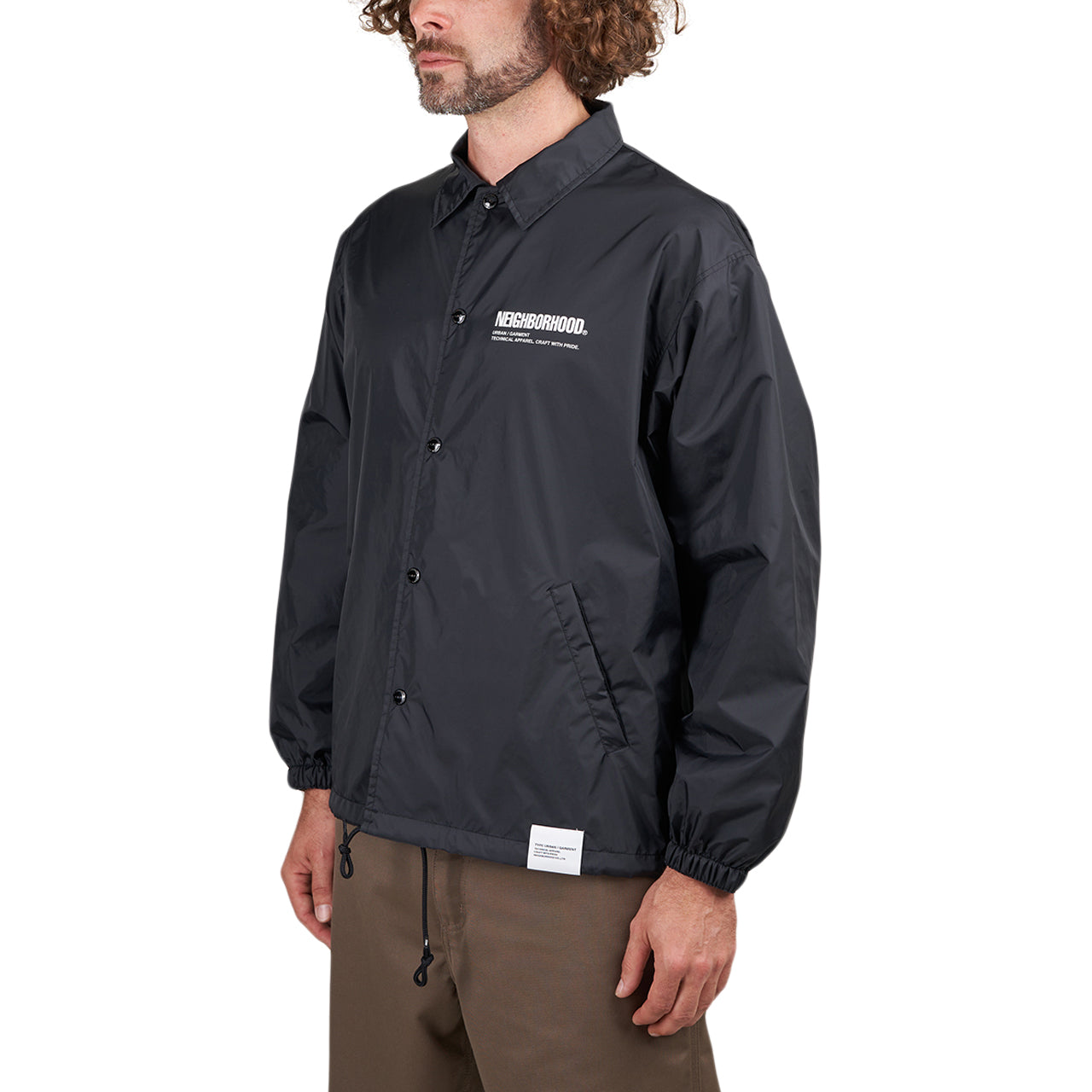 Neighborhood Windbreaker Jacket (Schwarz) - Allike Store