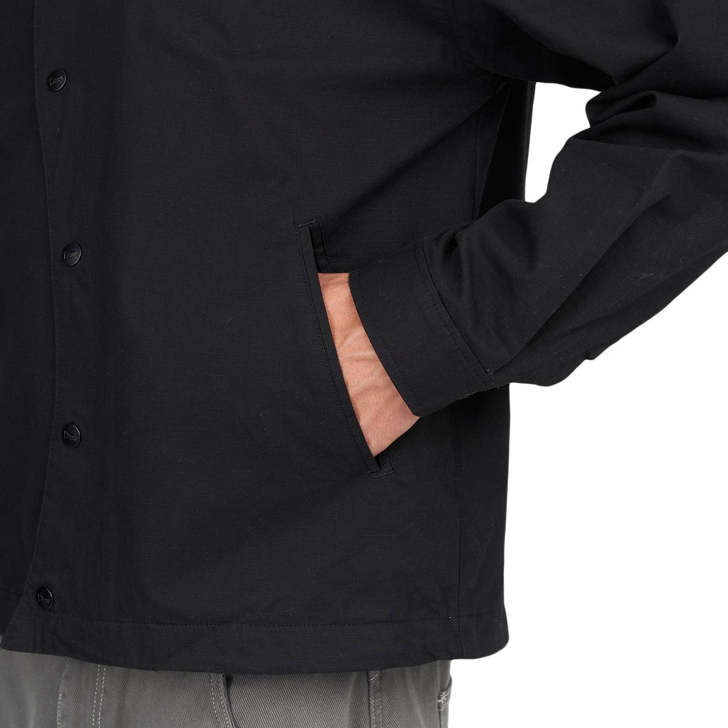 Dime Wave Jacket (Schwarz) - Allike Store