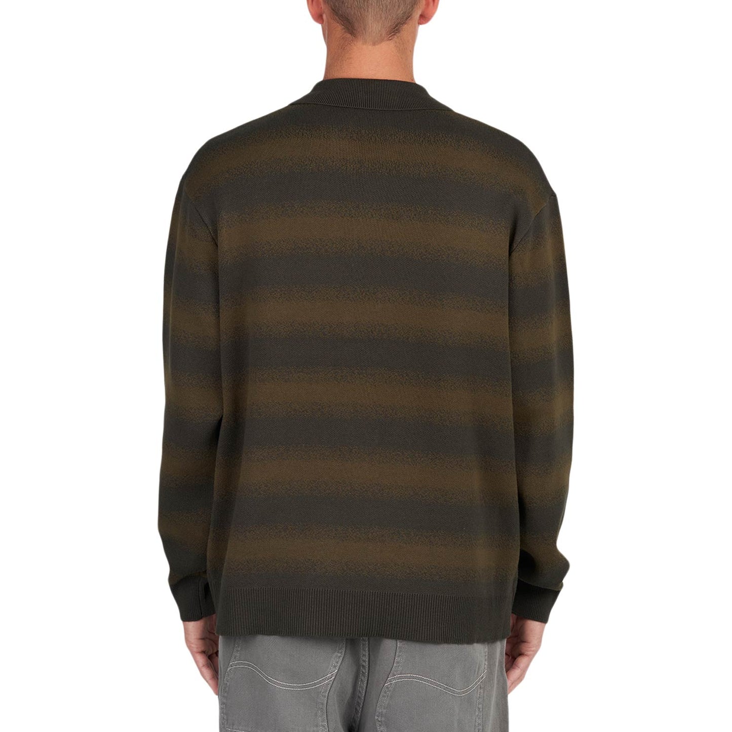 Dime Haze Knit Cardigan (Grün) - Allike Store