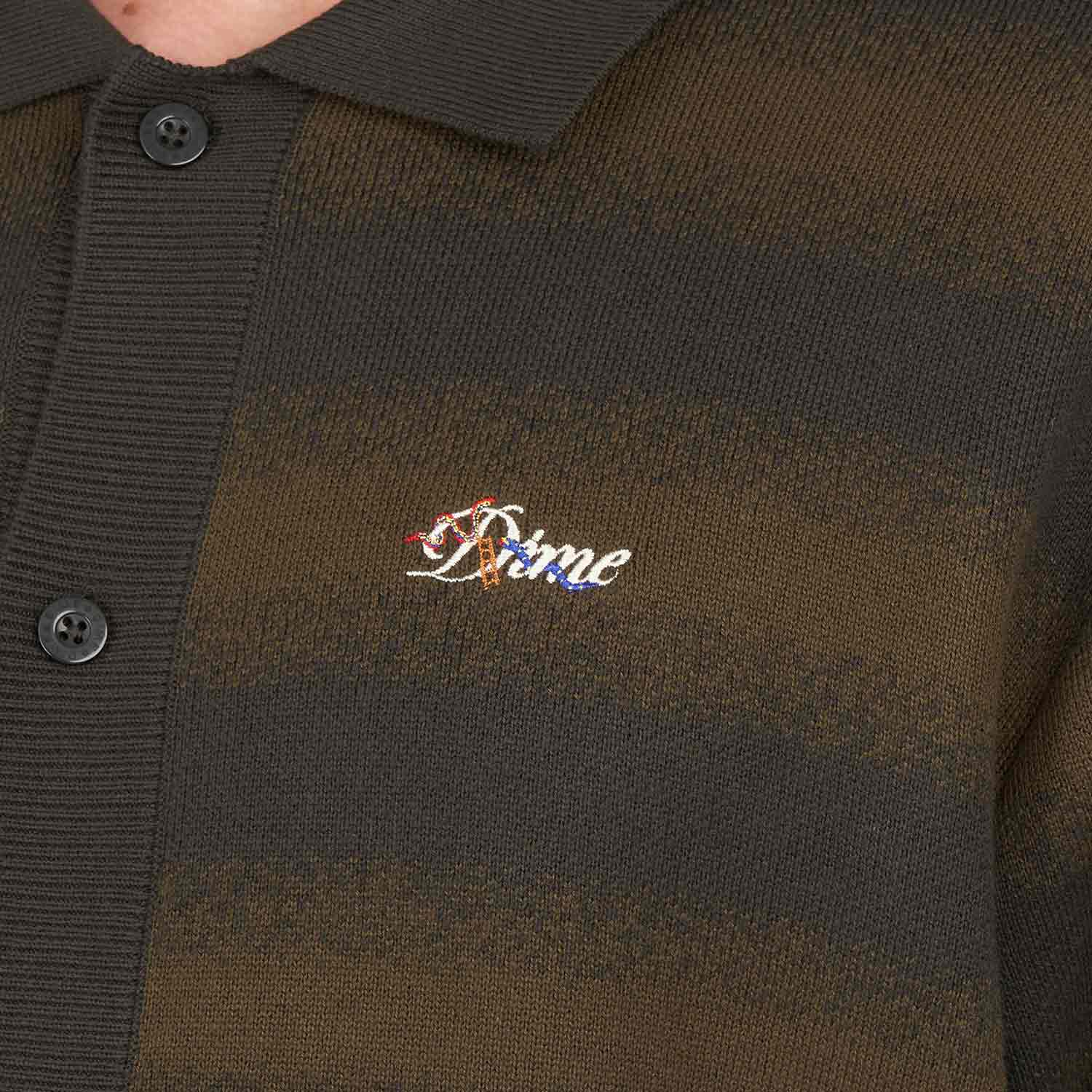 Dime Haze Knit Cardigan (Grün)  - Allike Store