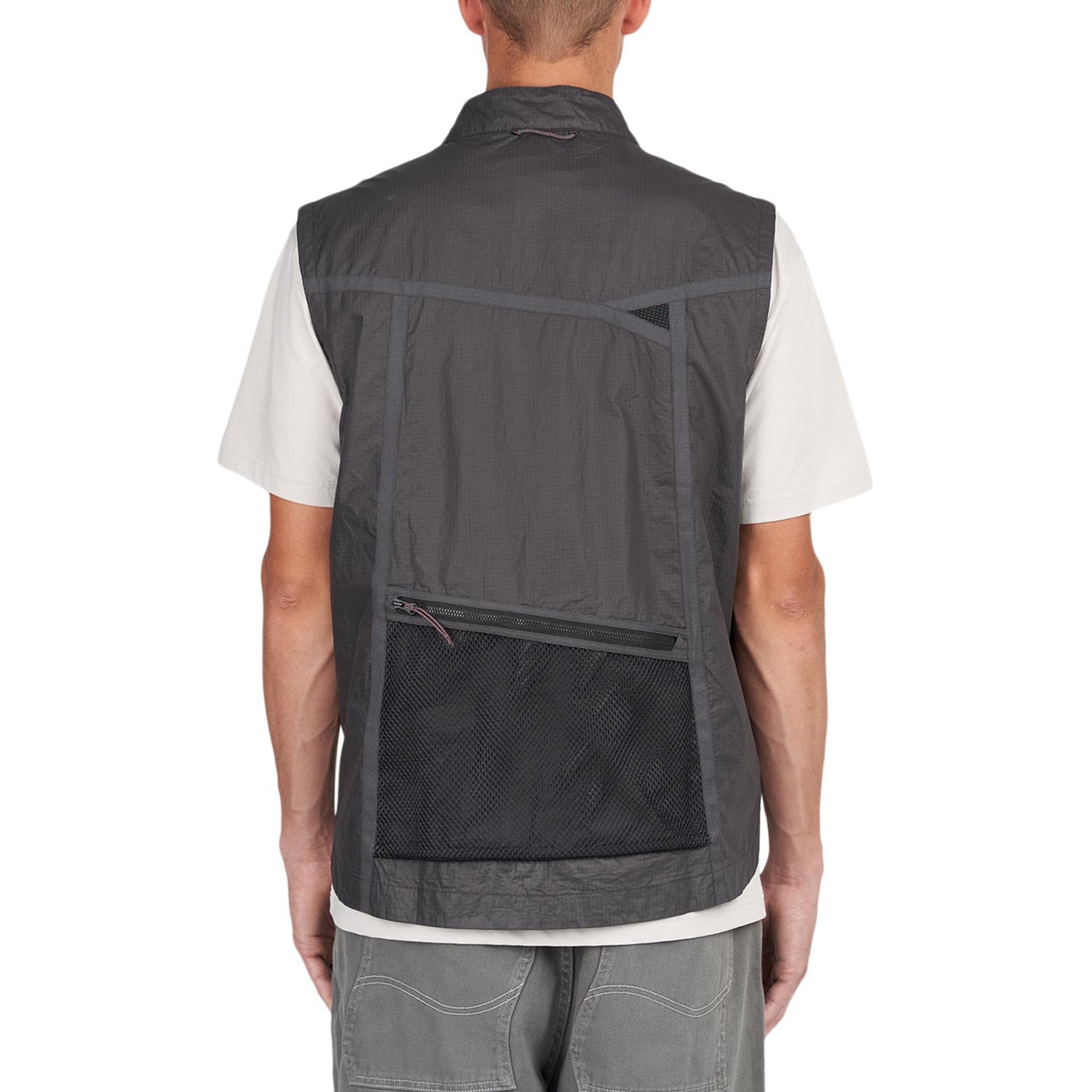 Klättermusen Ansur Wind Vest M's (Schwarz) - Allike Store