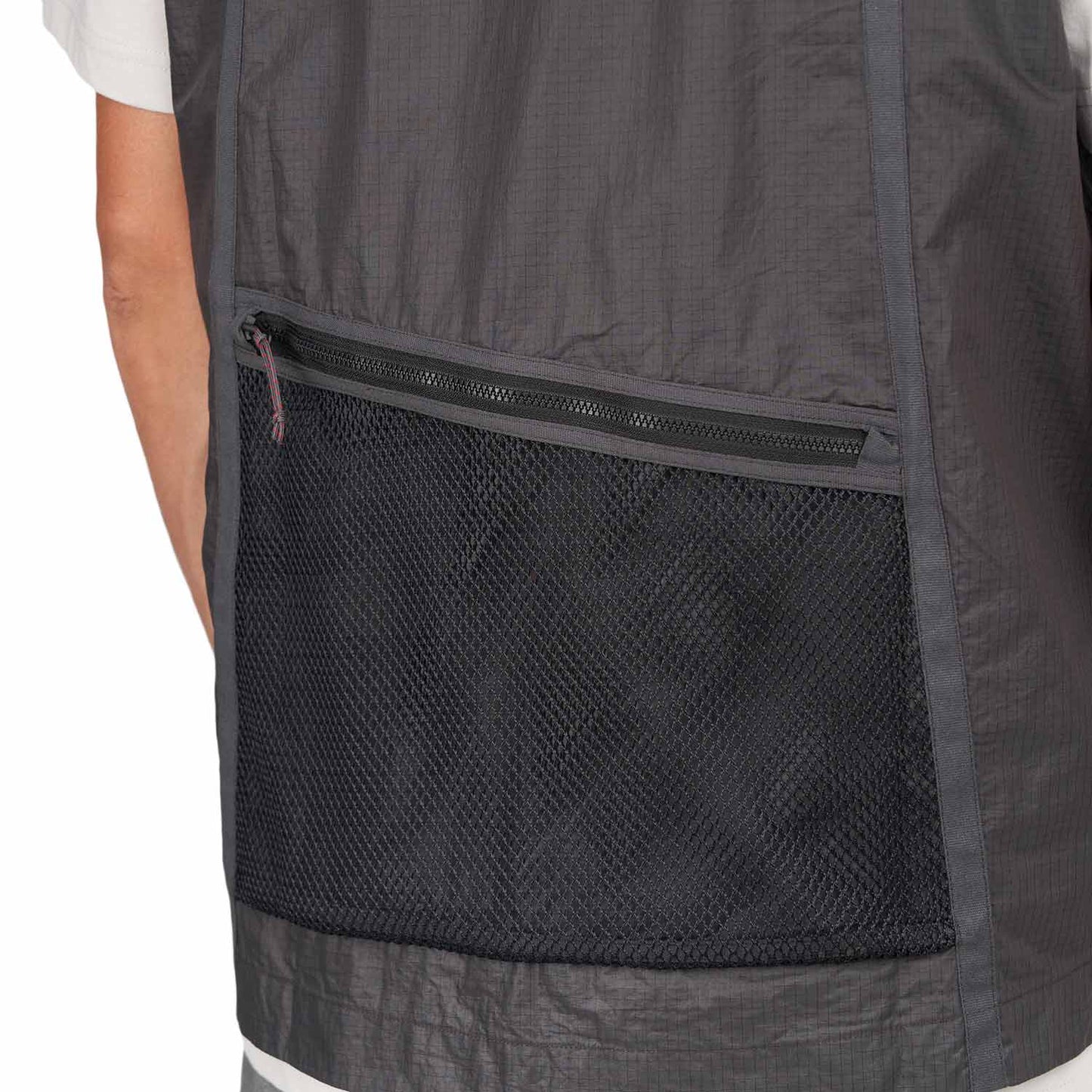 Klättermusen Ansur Wind Vest M's (Schwarz) - Allike Store