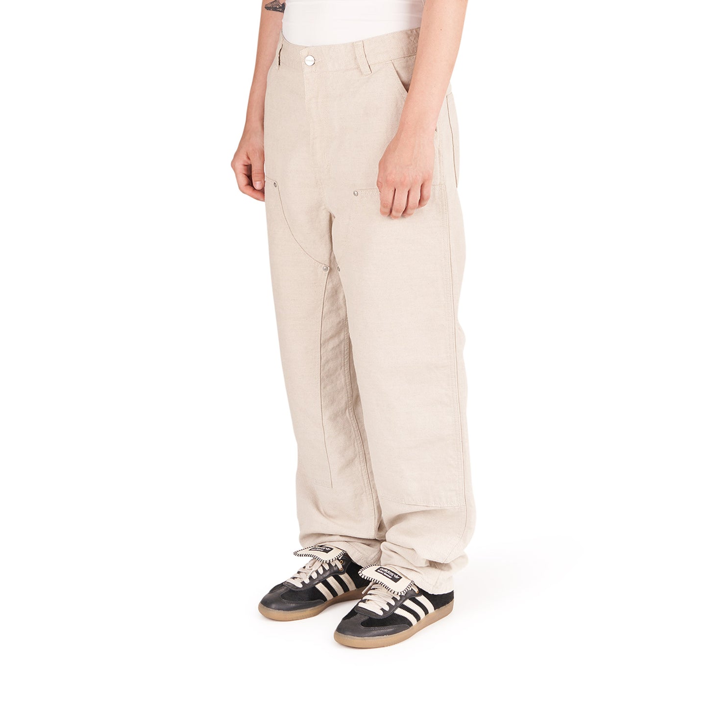 Carhartt WIP W' Ethel Double Knee Pant (Beige) - Allike Store
