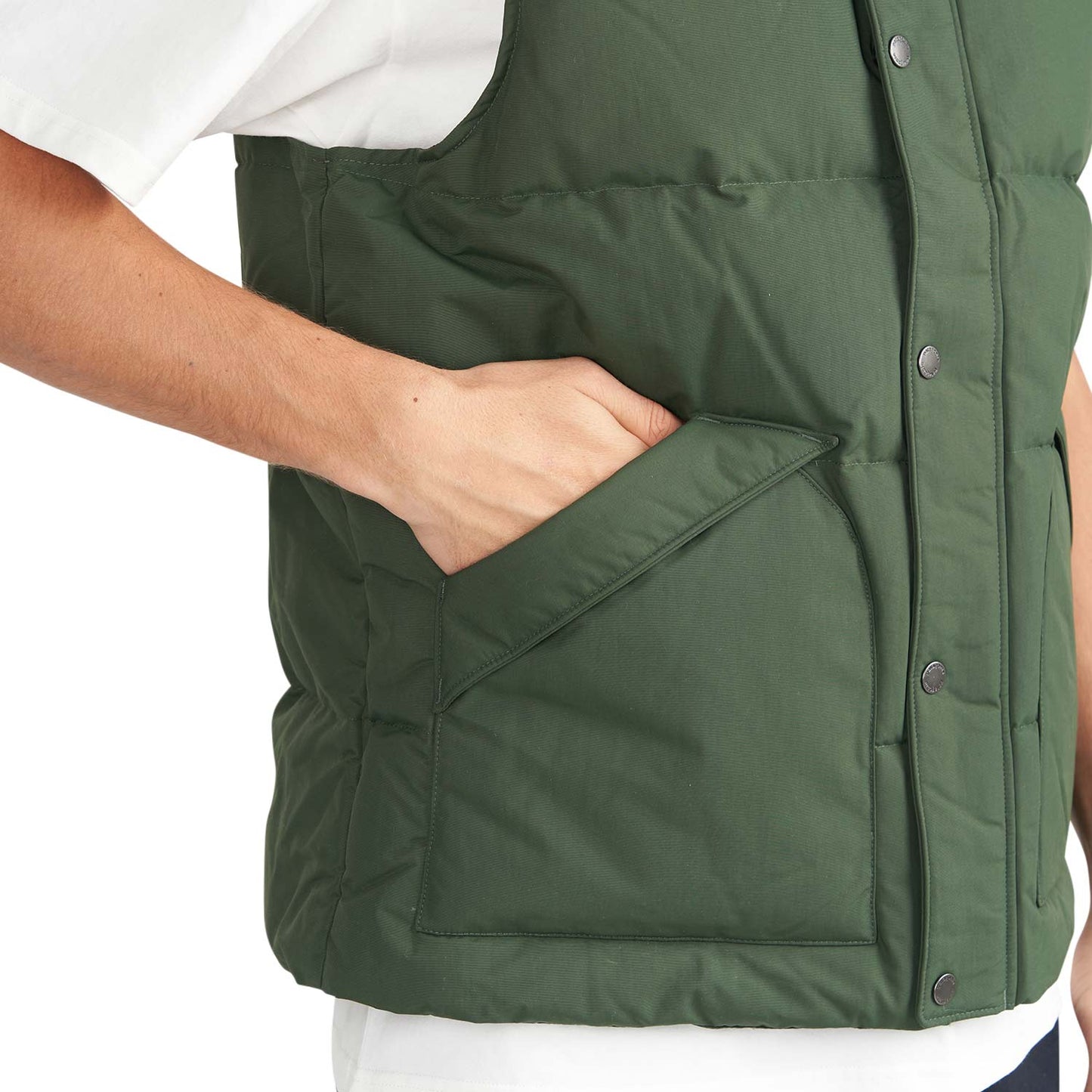 Patagonia Downdrift Vest (Dunkelgrün) - Allike Store