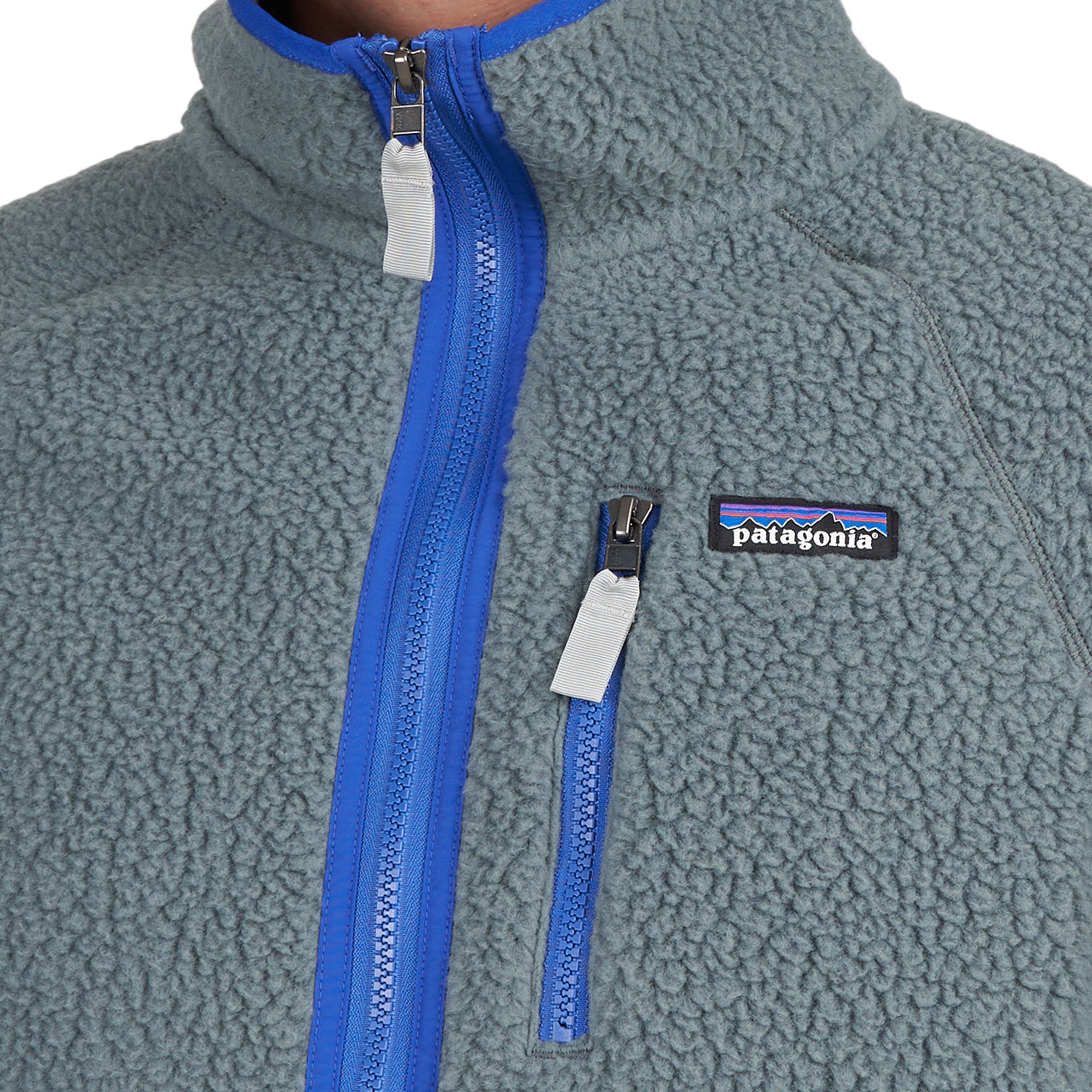 Patagonia Retro Pile Jacket (Grün / Blau) - Allike Store