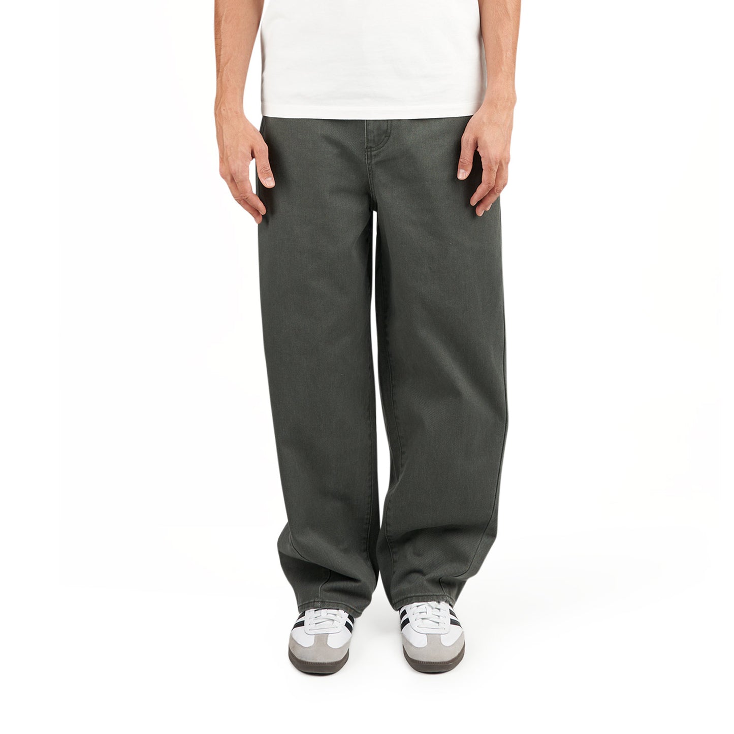 Obey Leah Baggy 5 Pocket Pant (Grau) - Allike Store