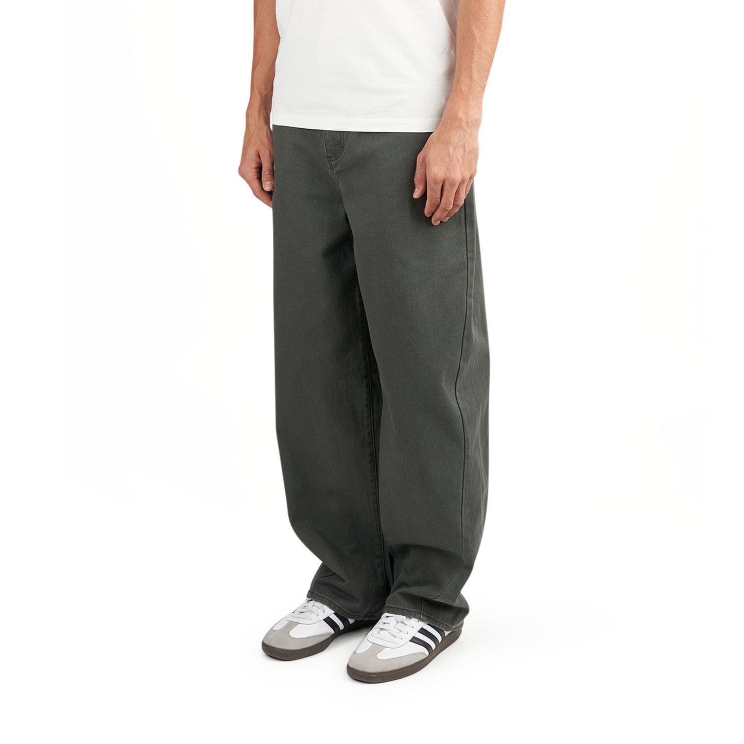 Obey Leah Baggy 5 Pocket Pant (Grau) - Allike Store