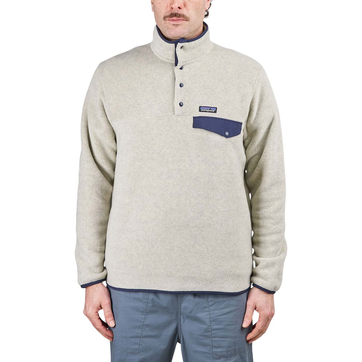 Patagonia Lightweight Synchilla® Fleece Pullover (Beige) - Allike Store