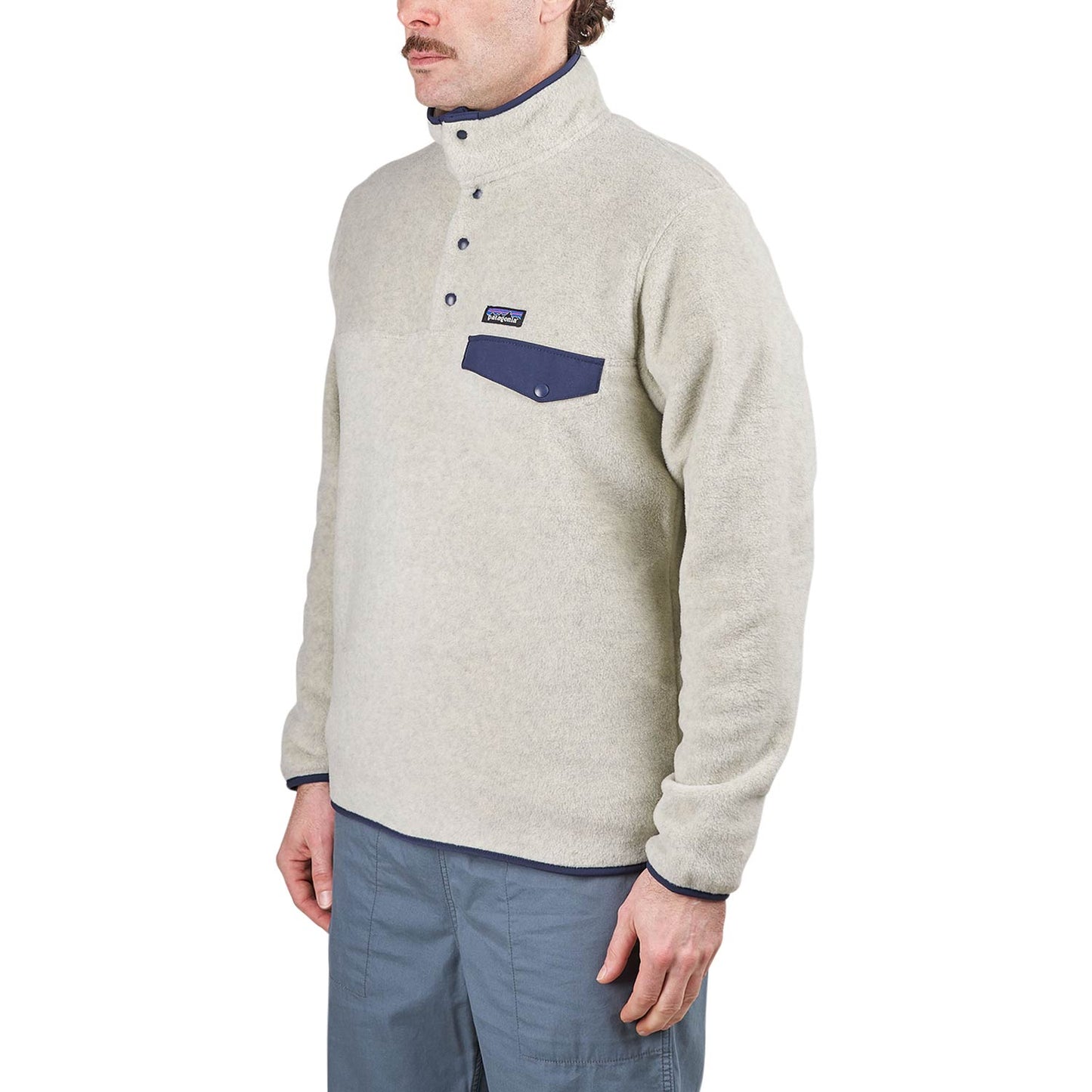 Patagonia Lightweight Synchilla® Fleece Pullover (Beige) - Allike Store