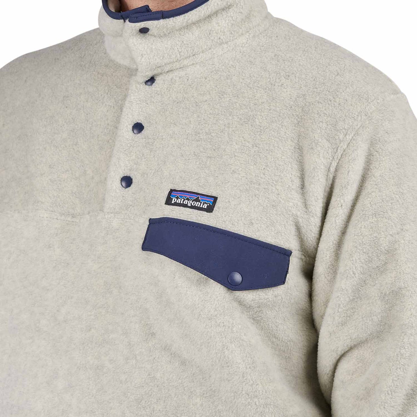 Patagonia Lightweight Synchilla® Fleece Pullover (Beige) - Allike Store