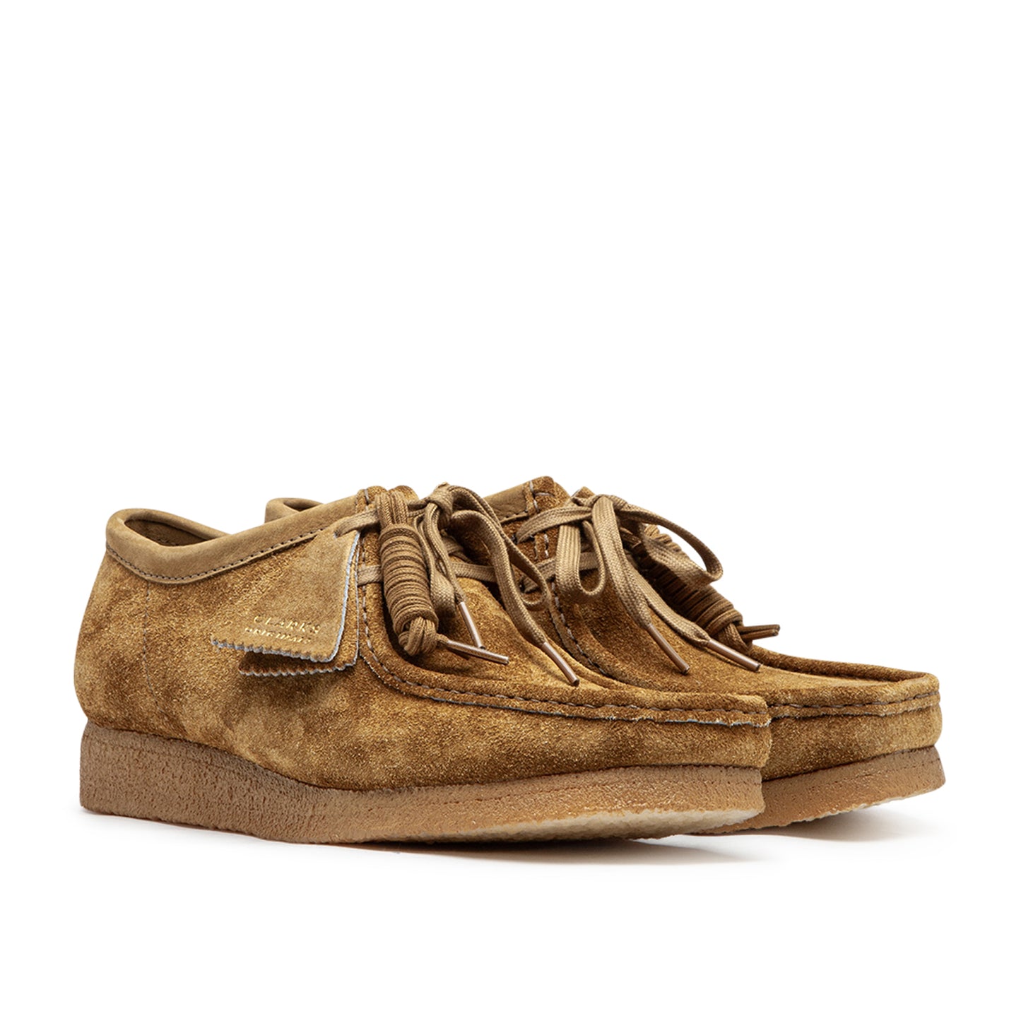 Clarks Wallabee Hairy Suede (Hellbraun)  - Allike Store