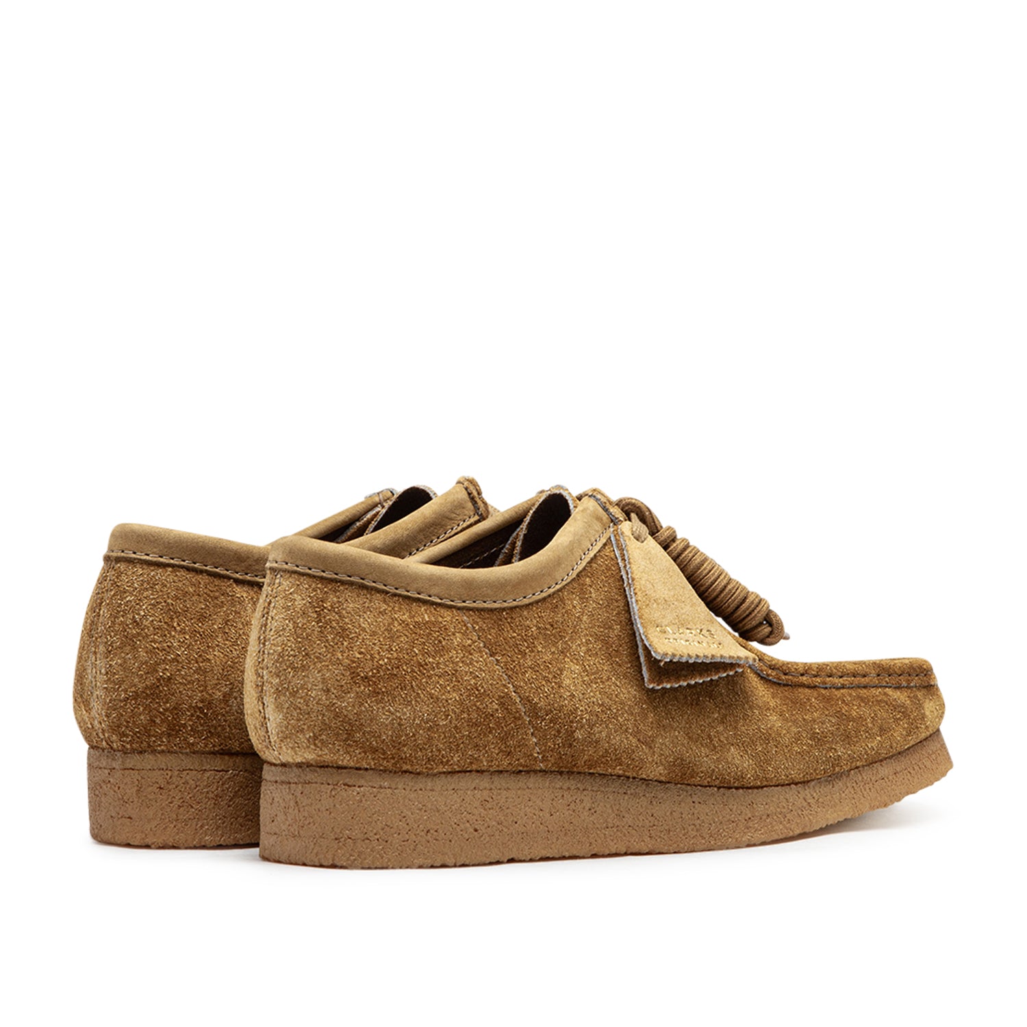 Clarks Wallabee Hairy Suede (Hellbraun)  - Allike Store
