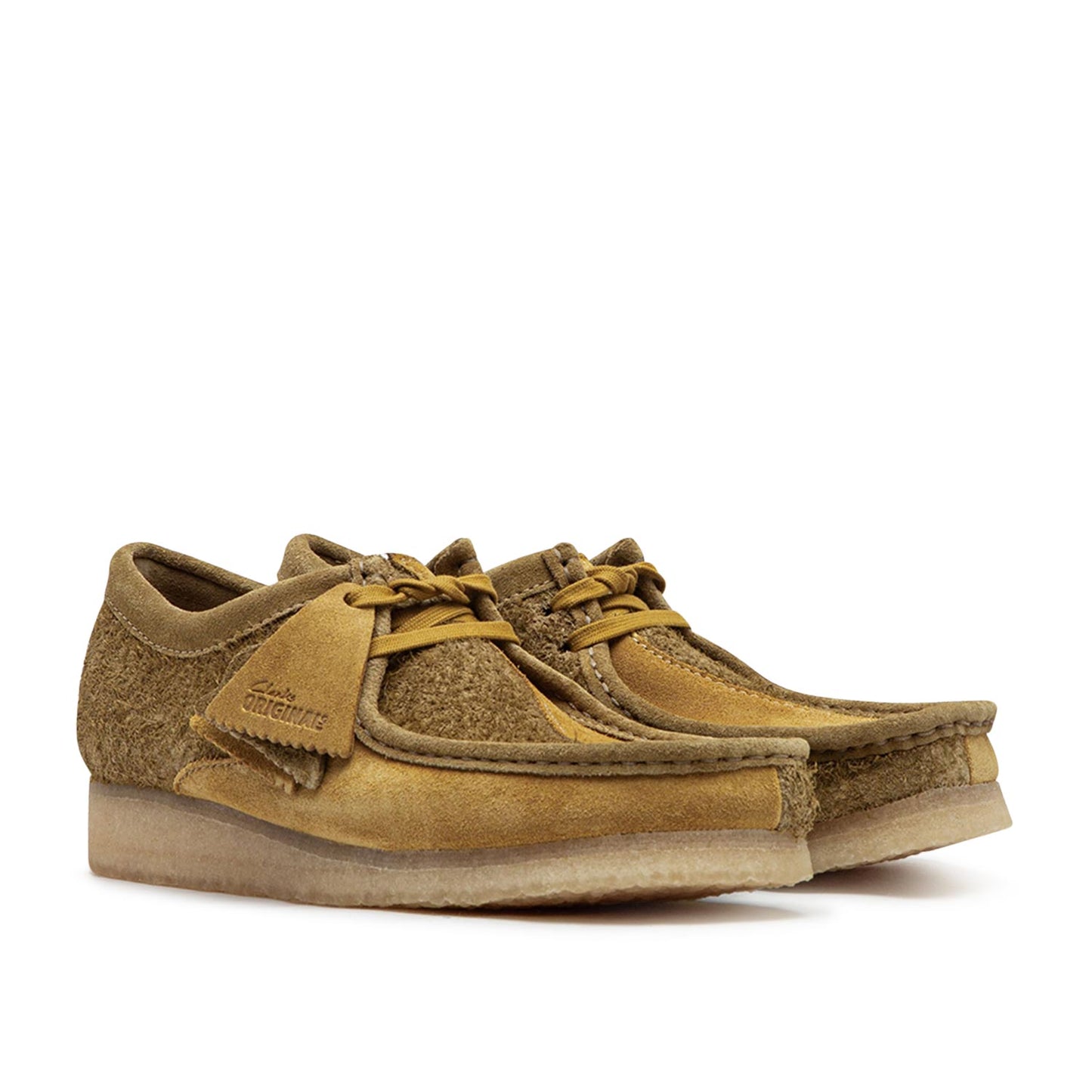 Clarks Wallabee Oliv Combi (Oliv)