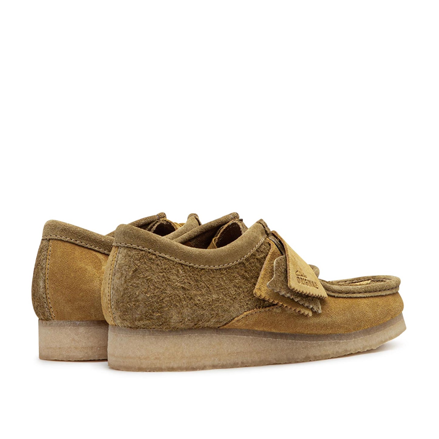 Clarks Wallabee Oliv Combi (Oliv) - Allike Store