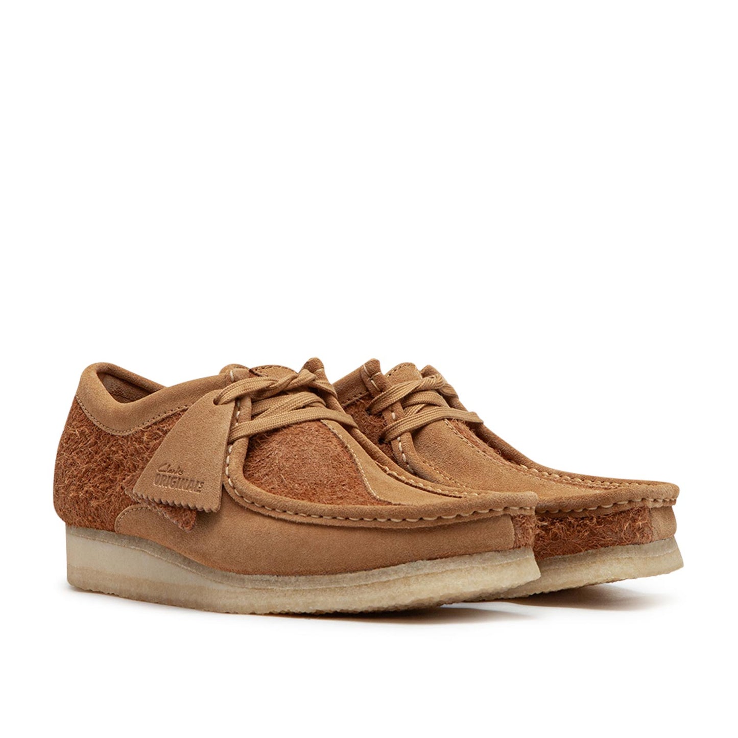 Clarks Wallabee Tan Combi (Braun) - Allike Store