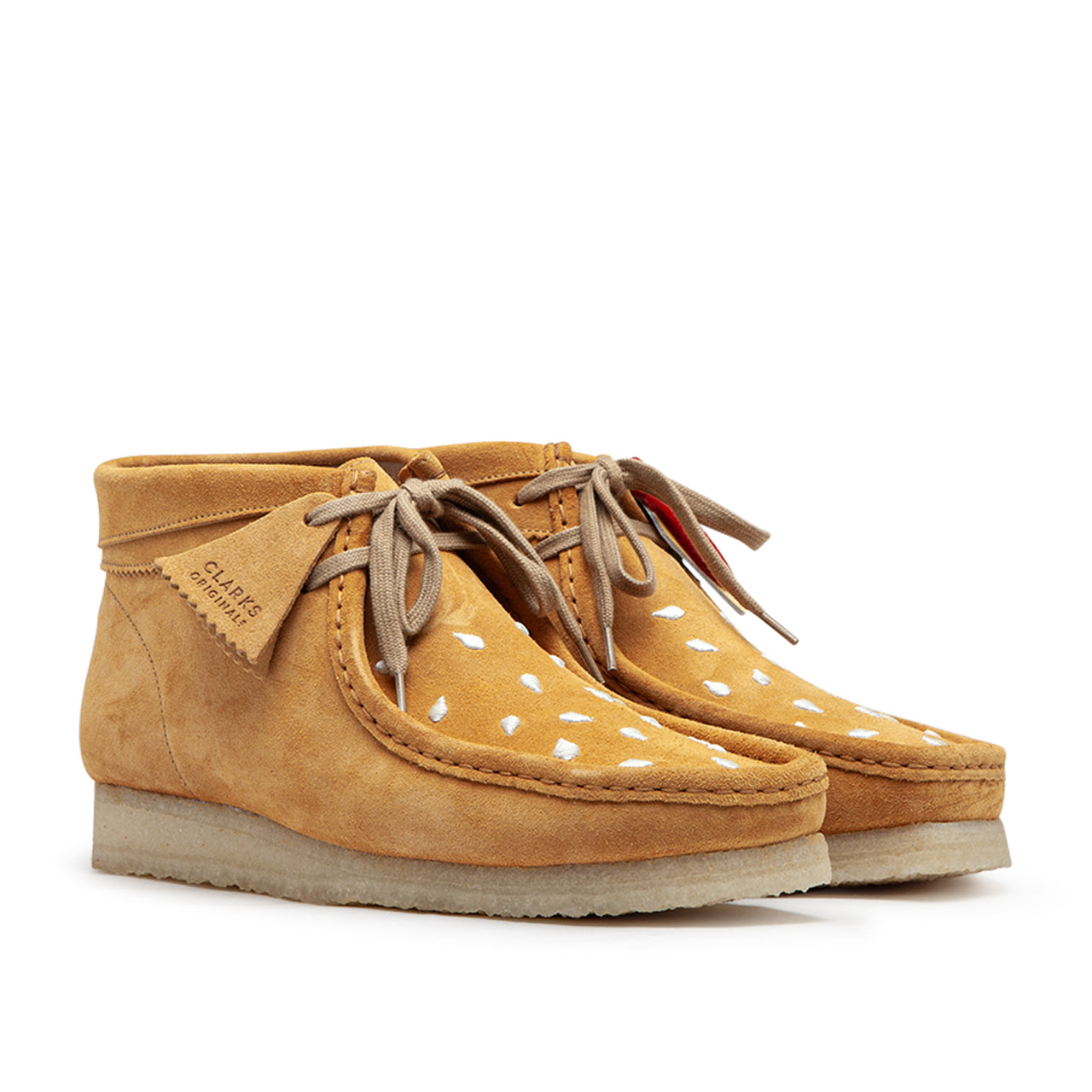 Clarks x Vandy The Pink Wallabee Boot "Cheeseburger" (Hellbraun)  - Allike Store