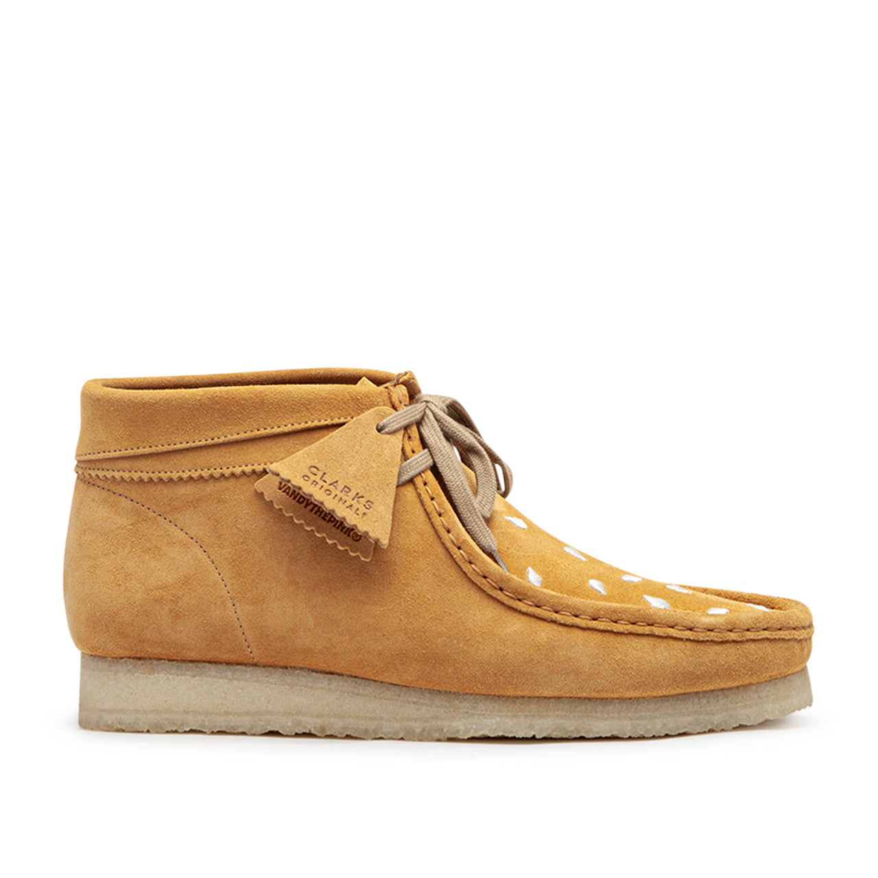 Clarks x Vandy The Pink Wallabee Boot "Cheeseburger" (Hellbraun)  - Allike Store