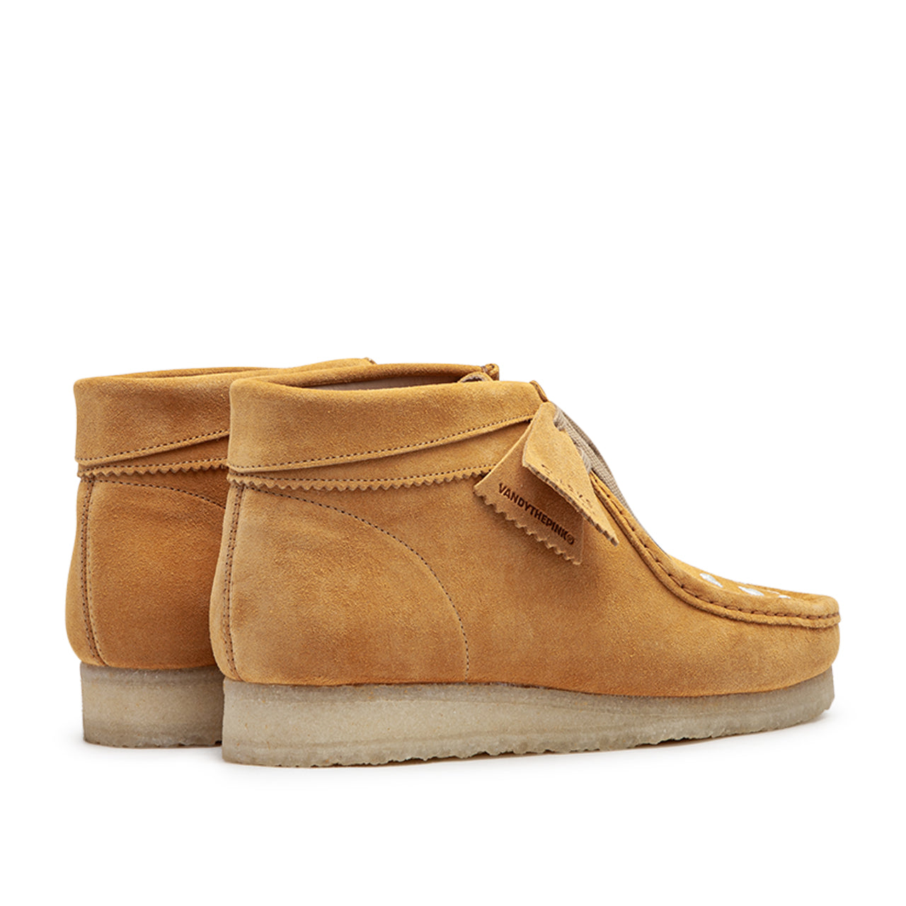 Clarks x Vandy The Pink Wallabee Boot "Cheeseburger" (Hellbraun) - Allike Store
