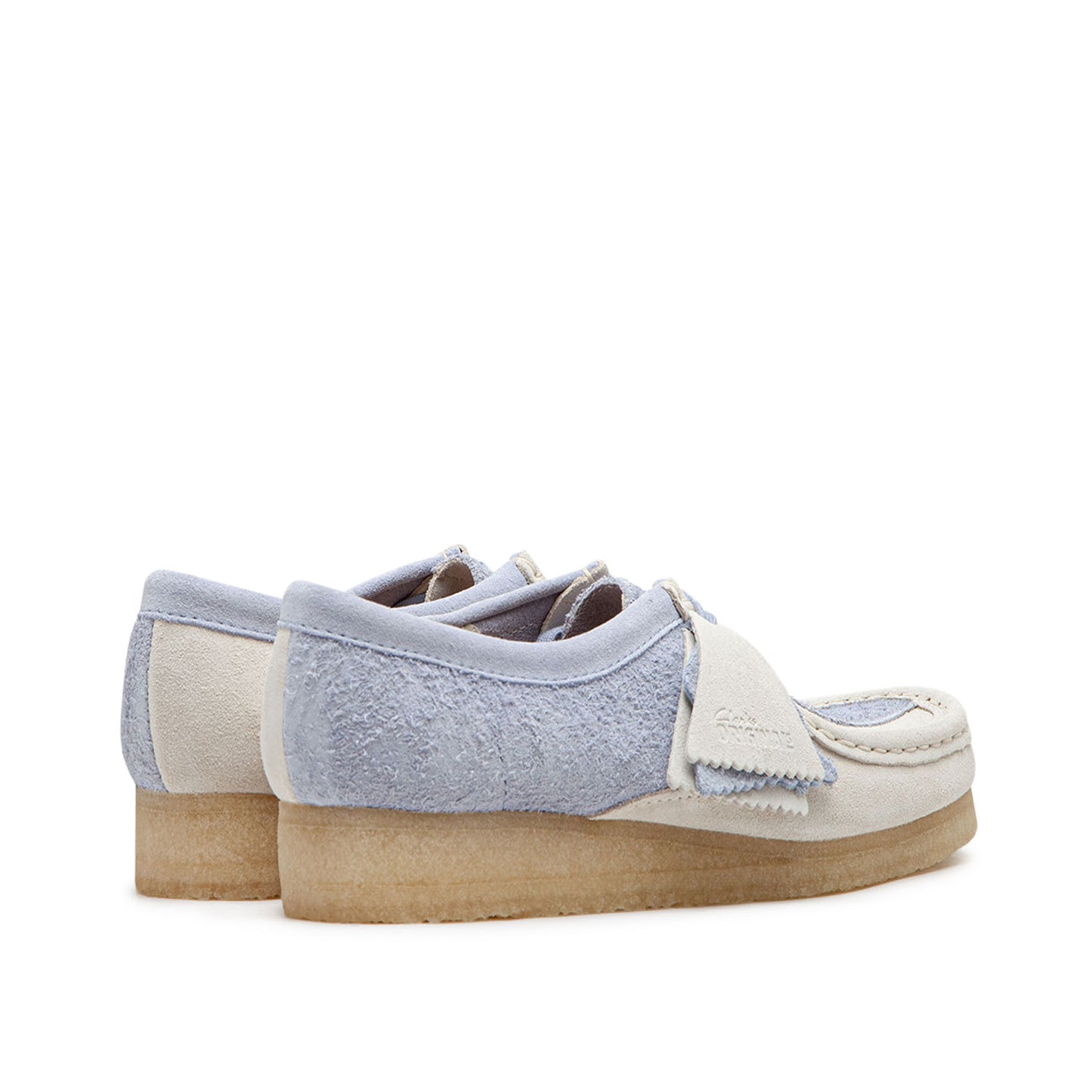 Clarks Wmns Wallabee "Cloud Grey" Combi (Grau) - Allike Store