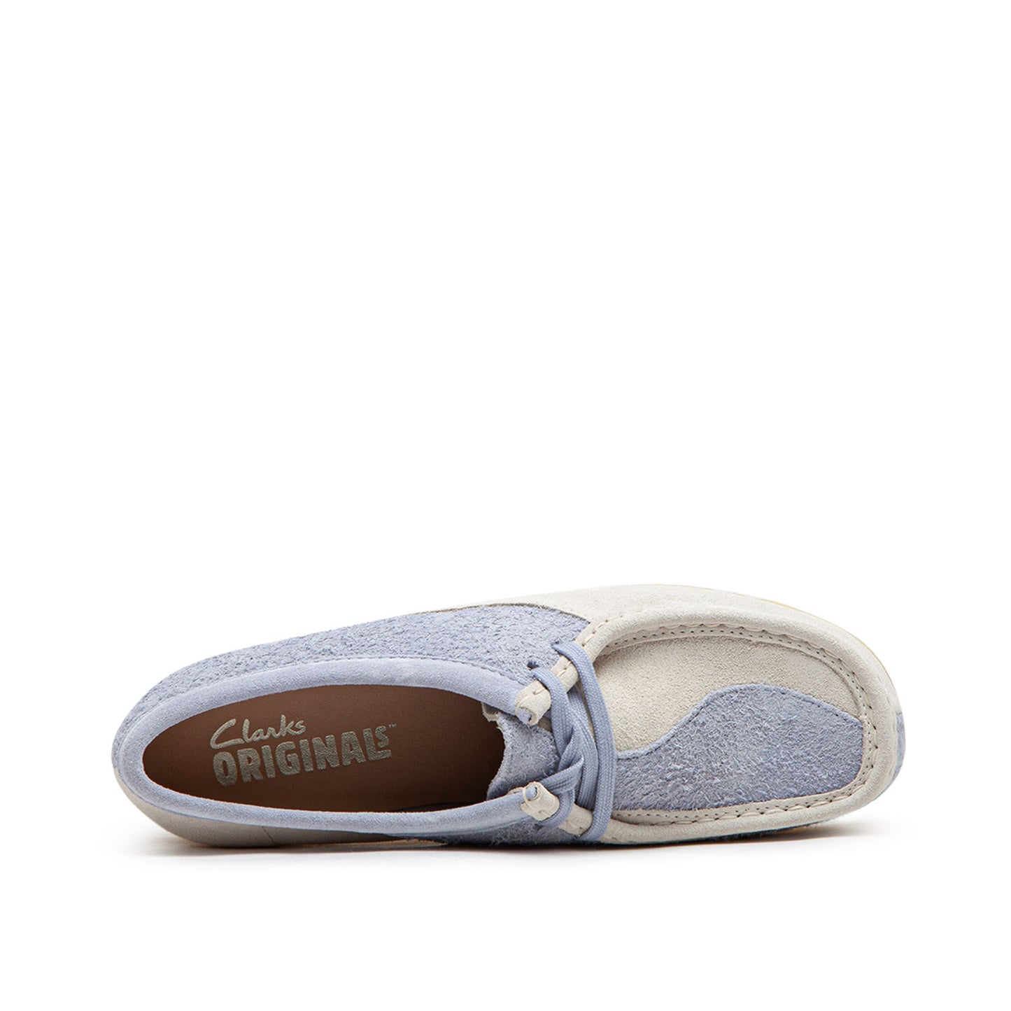 Clarks Wmns Wallabee "Cloud Grey" Combi (Grau)