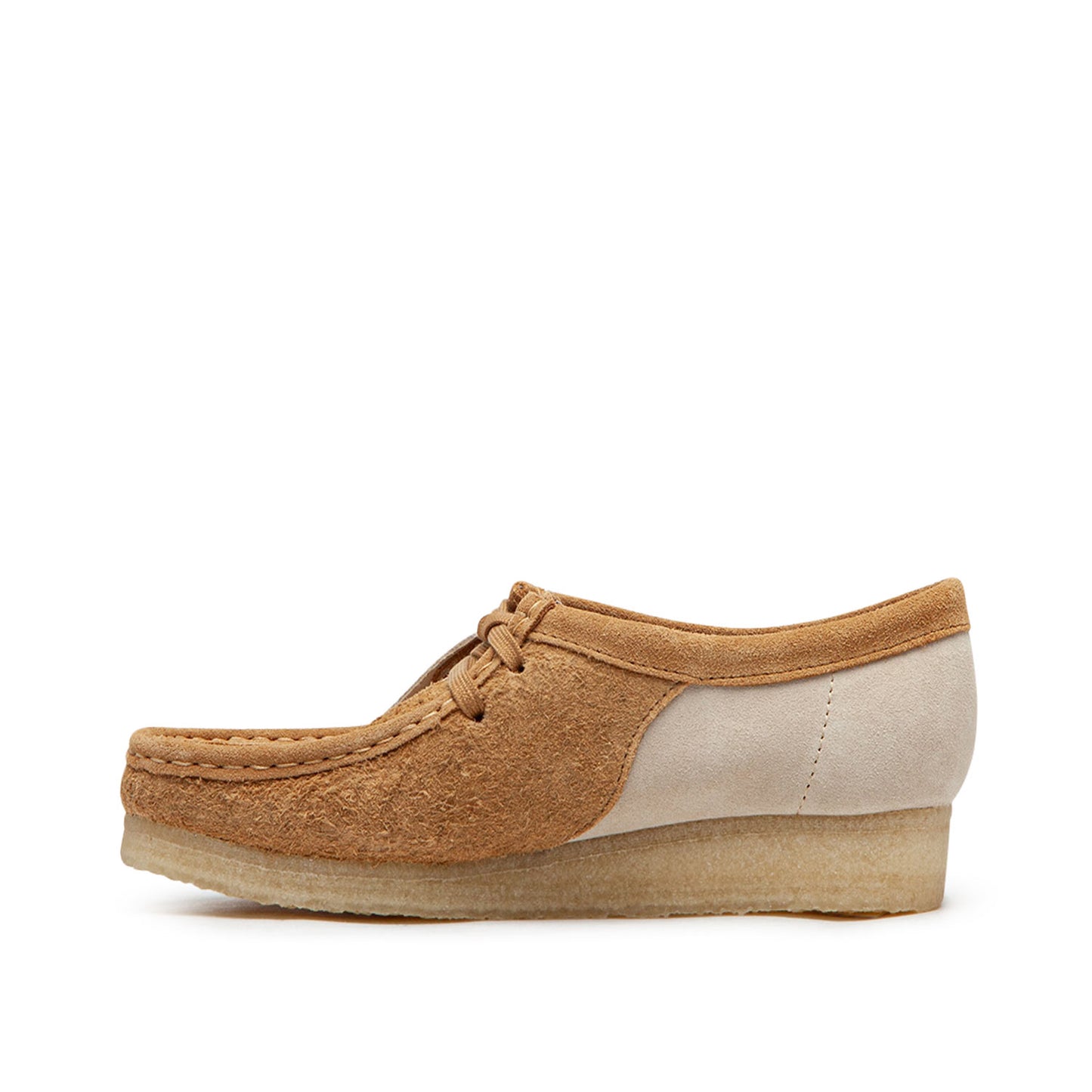 Clarks Wmns Wallabee "Mid Tan" Combi (Beige)