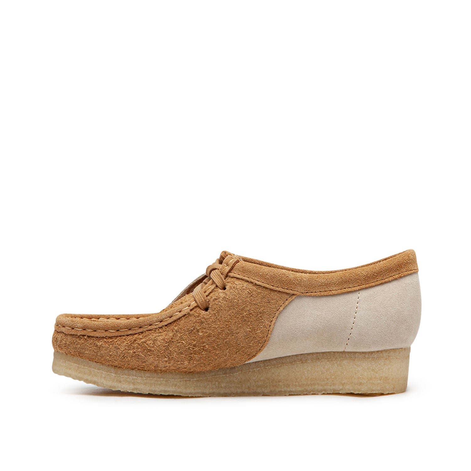 Clarks Wmns Wallabee "Mid Tan" Combi (Beige)  - Allike Store