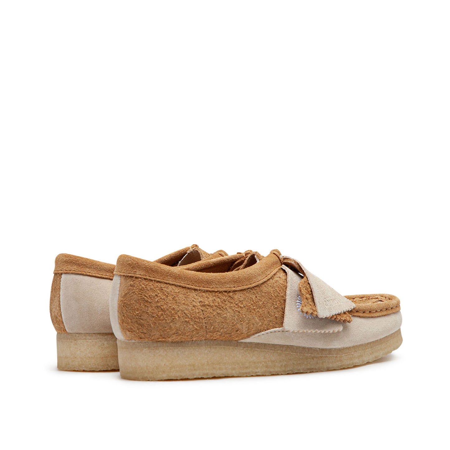 Clarks Wmns Wallabee "Mid Tan" Combi (Beige) - Allike Store