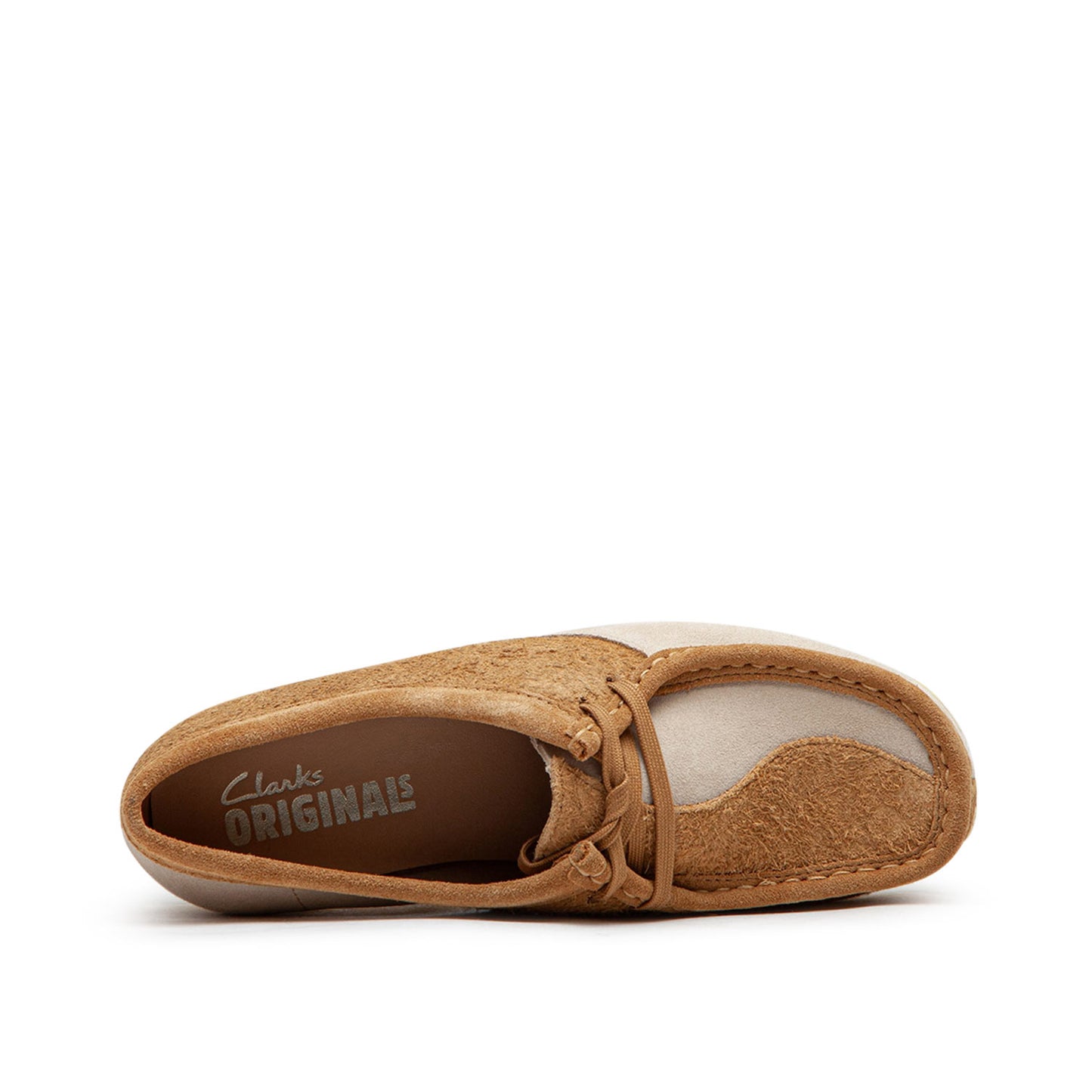 Clarks Wmns Wallabee "Mid Tan" Combi (Beige) - Allike Store