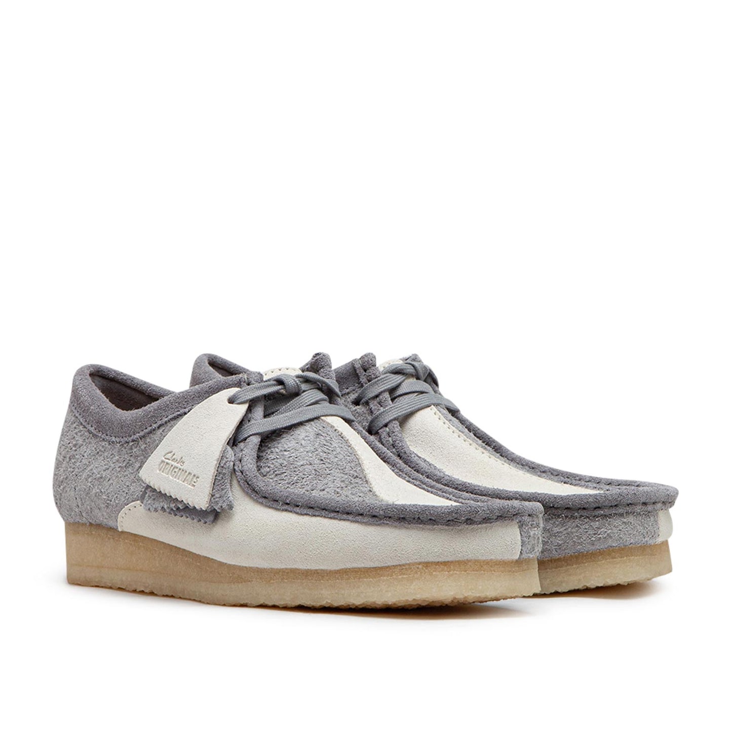 Clarks Wallabee (Grau / Creme) - Allike Store