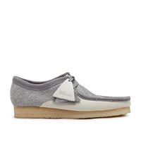 Clarks Wallabee (Grey / Off White)