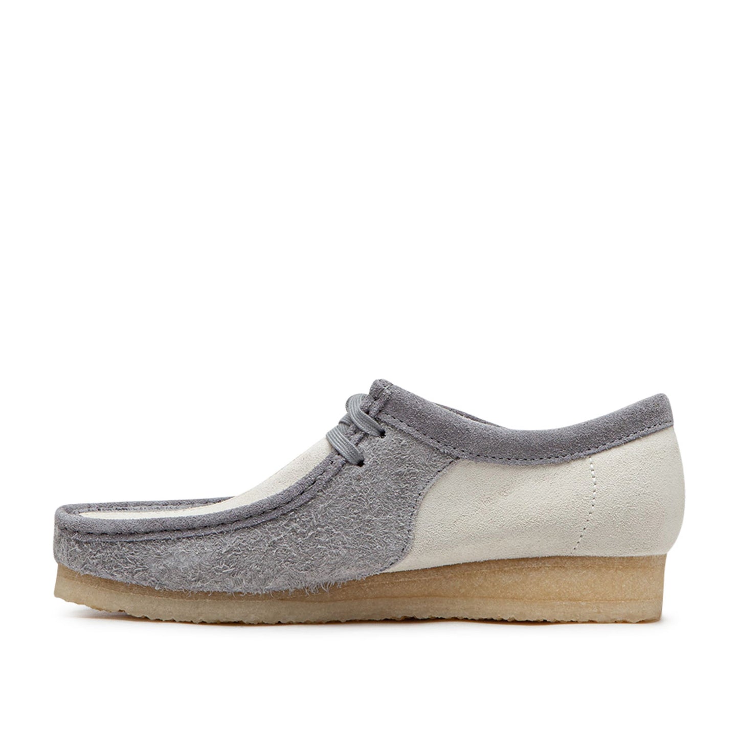 Clarks Wallabee (Grau / Creme)