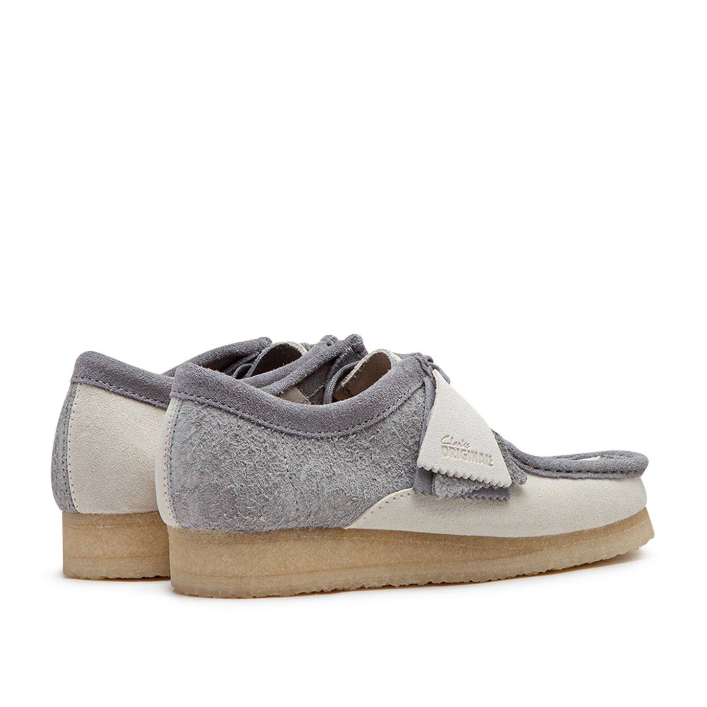 Clarks Wallabee (Grau / Creme)