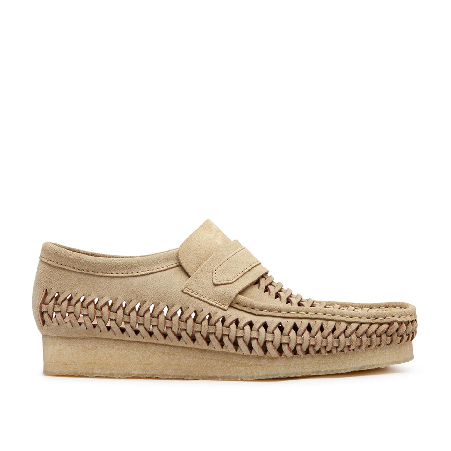 Clarks Originals Wallabee Loafer Weave (Beige)  - Allike Store