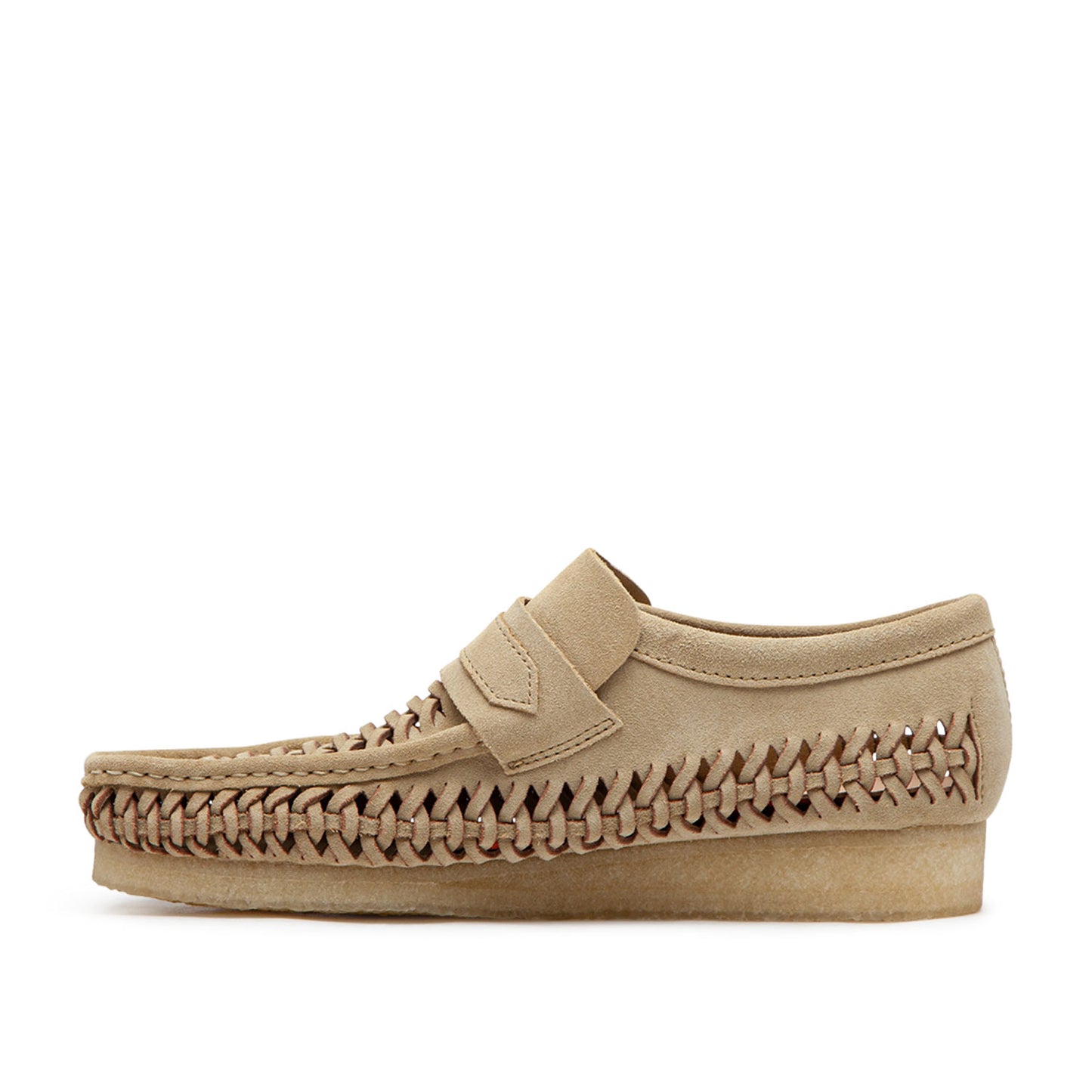 Clarks Originals Wallabee Loafer Weave (Beige)  - Allike Store