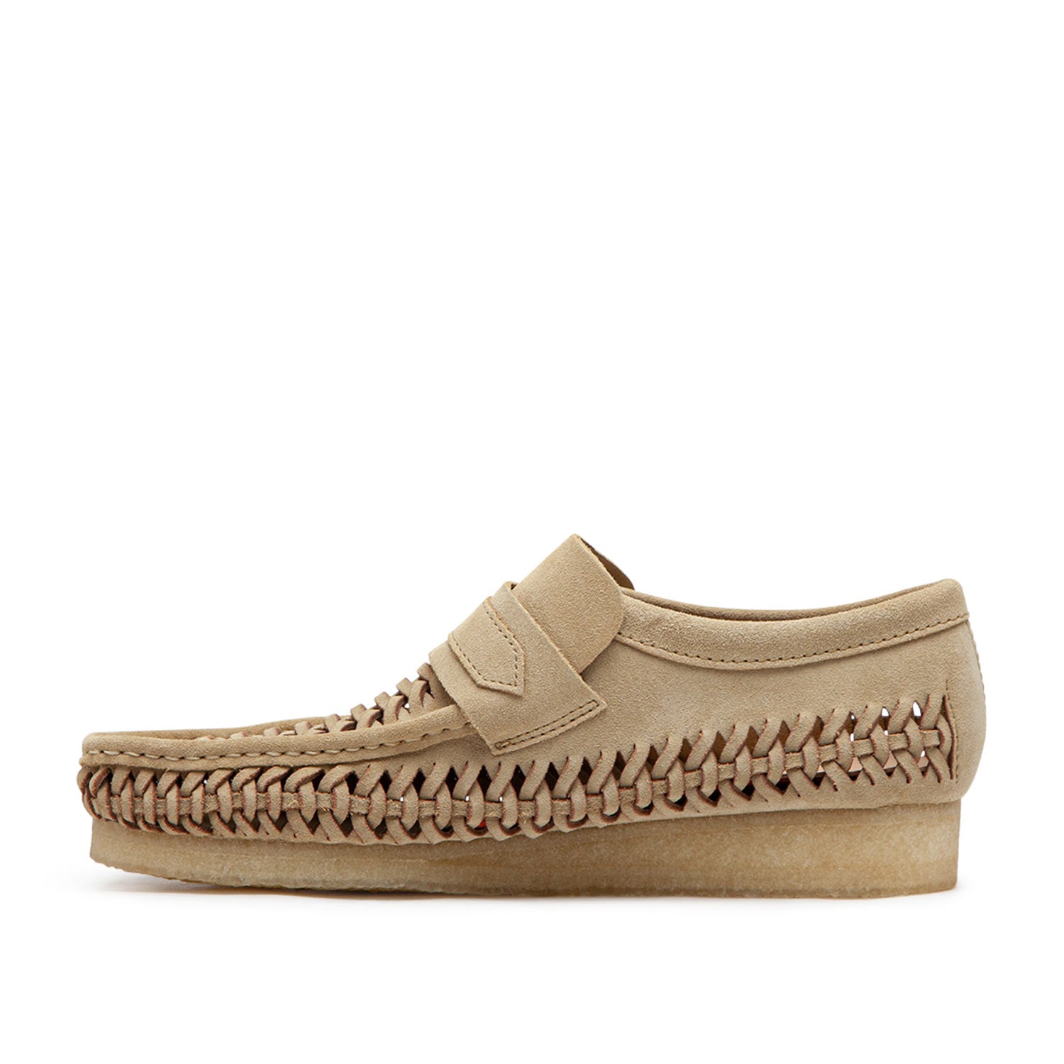 Clarks Originals Wallabee Loafer Weave (Beige)  - Allike Store