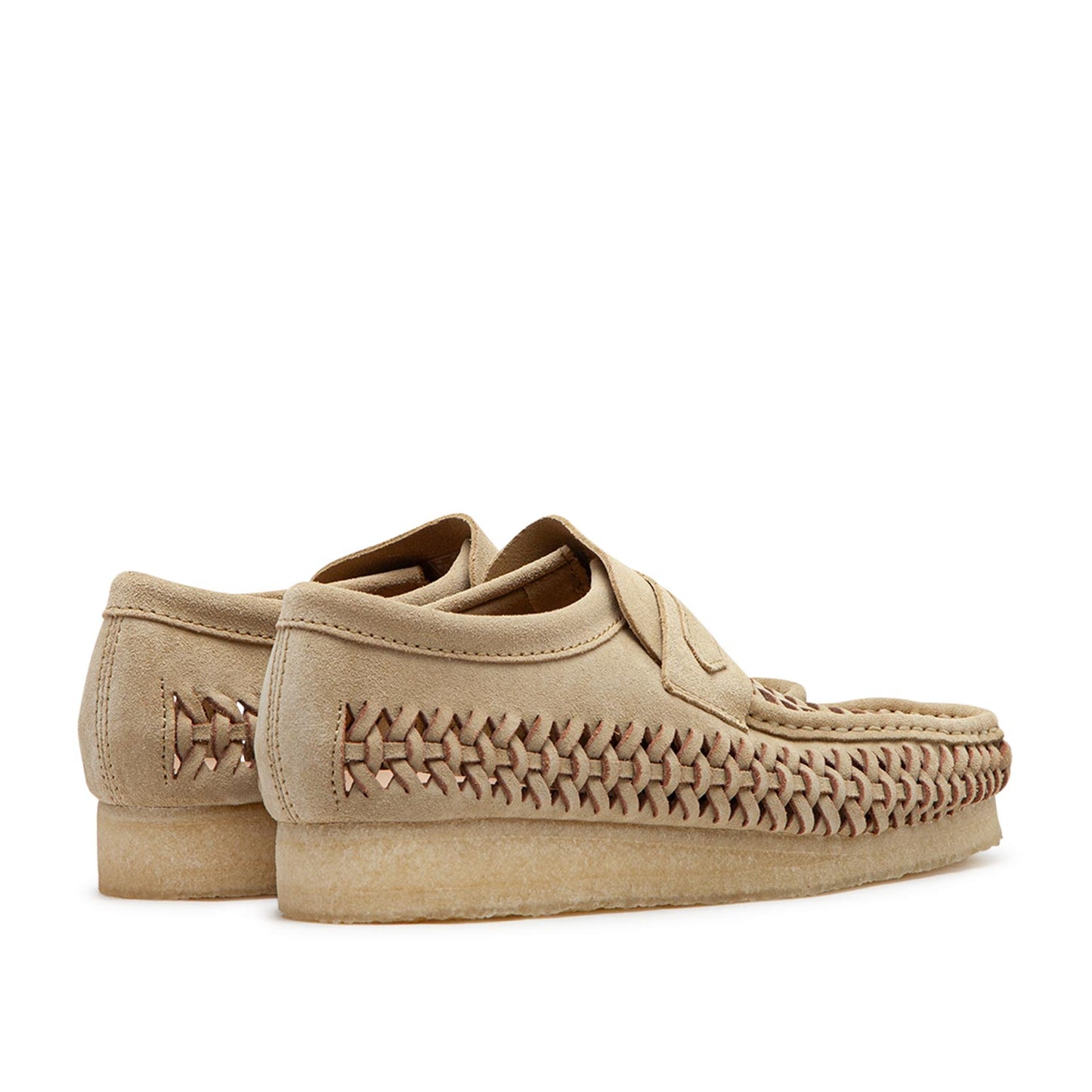 Clarks Originals Wallabee Loafer Weave (Beige)  - Allike Store