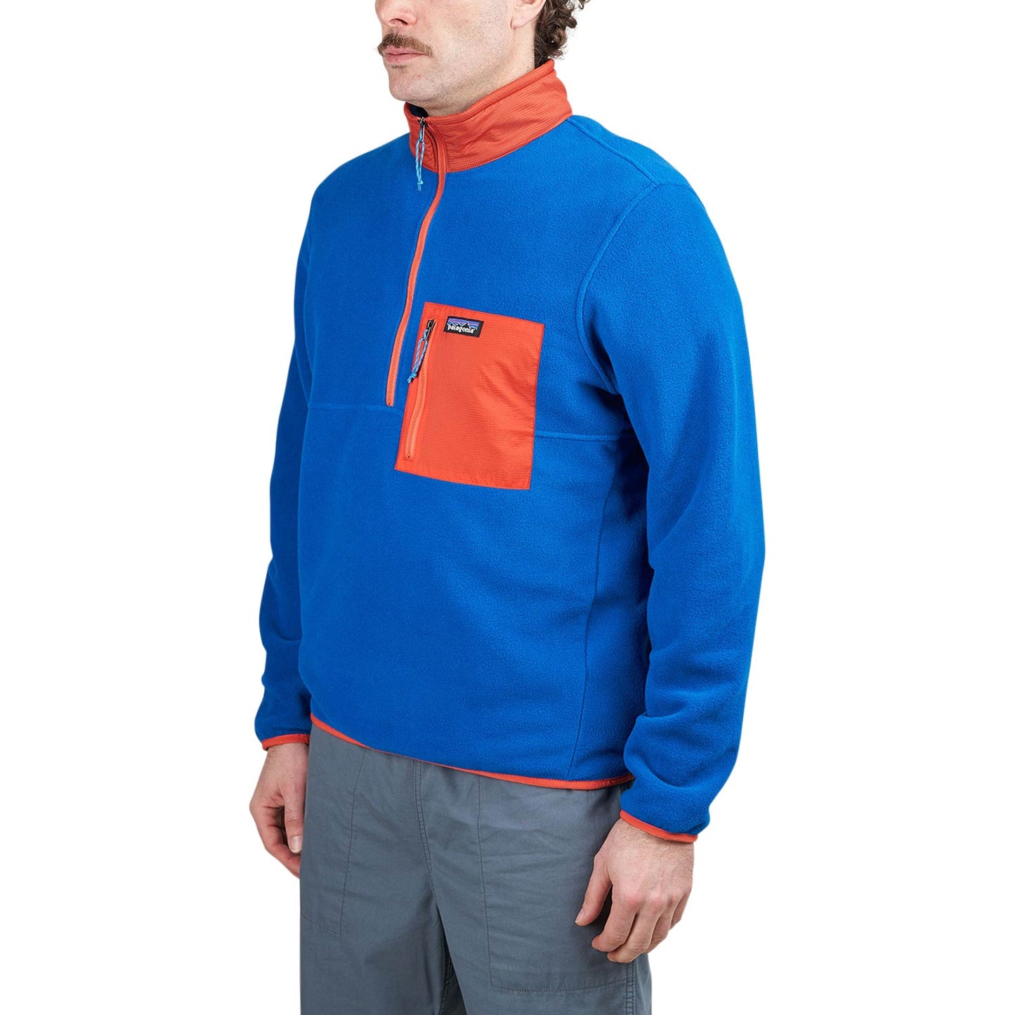 Patagonia Microdini 1/2-Zip Fleece Pullover (Blau)  - Allike Store