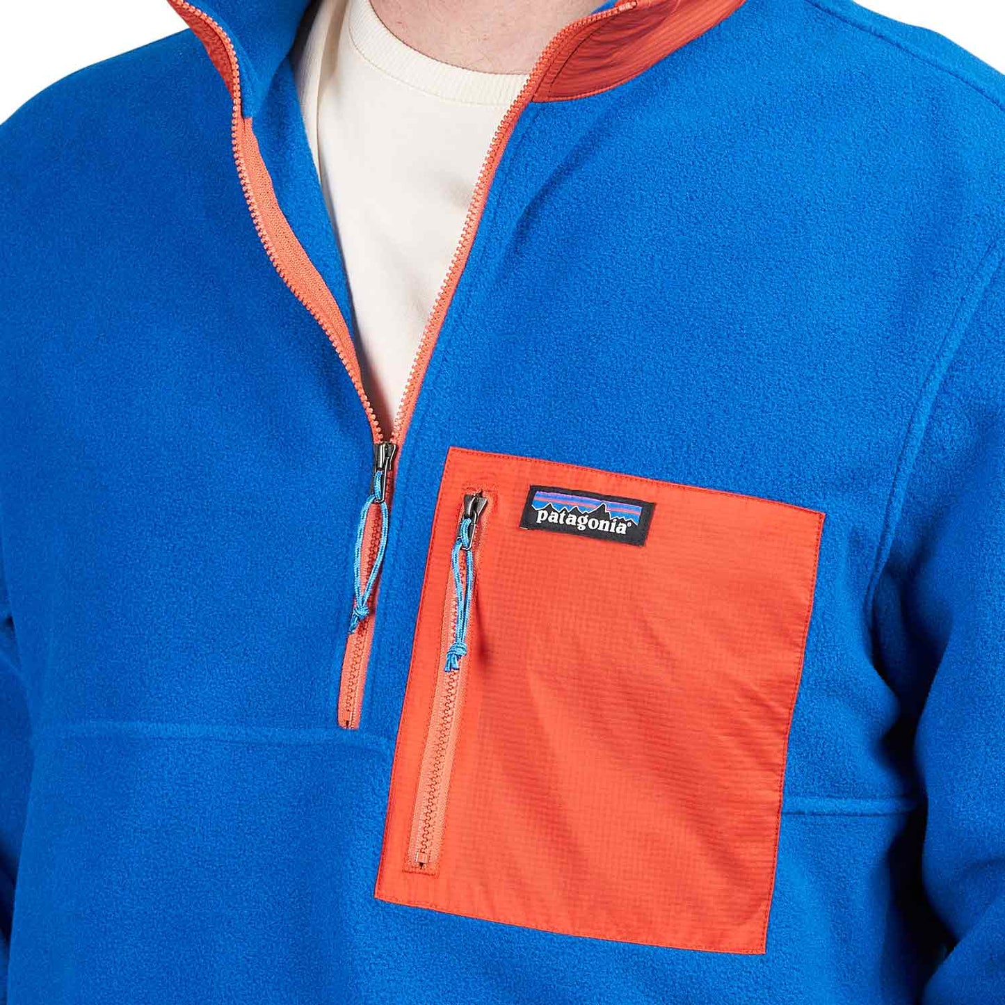 Patagonia Microdini 1/2-Zip Fleece Pullover (Blau) - Allike Store