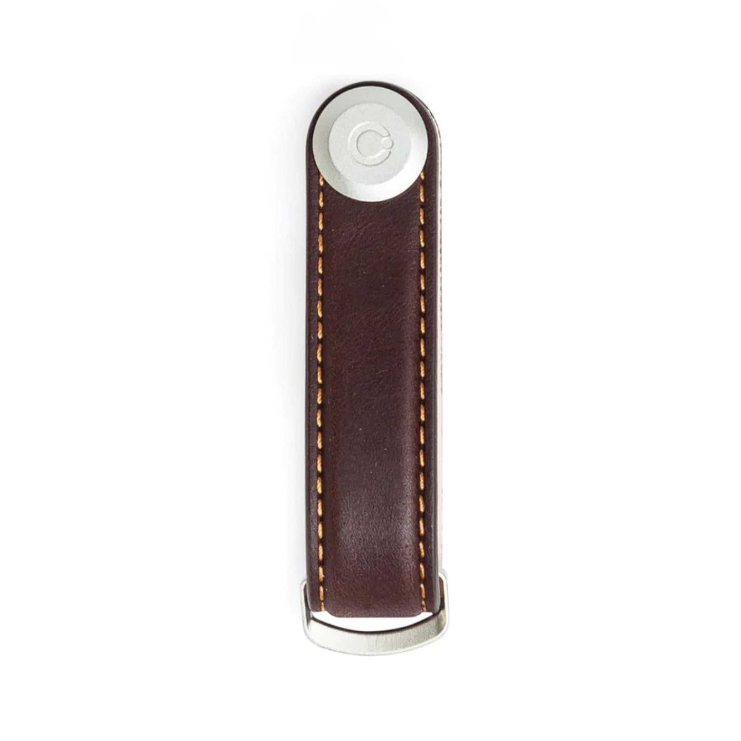 Orbitkey Leather Key Organiser (Dunkelbraun) - Allike Store
