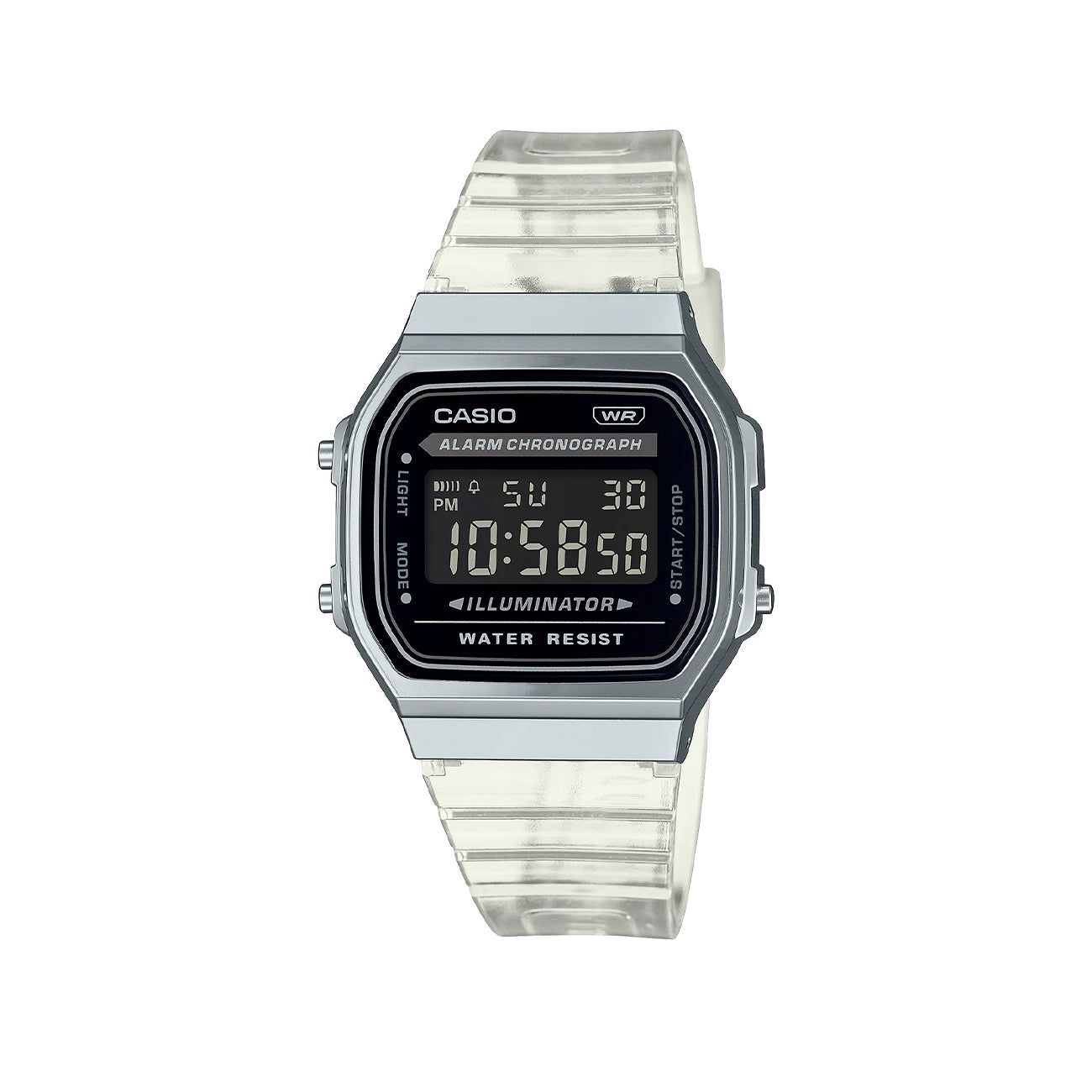 Casio A168XES-1BEF (Transparent) - Allike Store