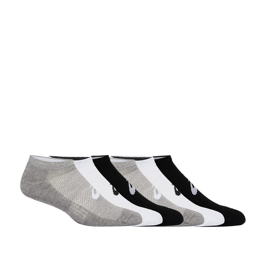 Asics Sportstyle 6PPK Invisible Socken (Grau / Weiß / Schwarz)
