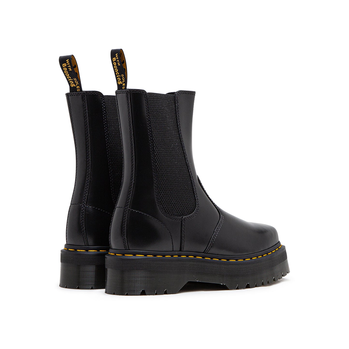 Dr. Martens 2976 Hi Quad Squared Boots (Schwarz)  - Allike Store