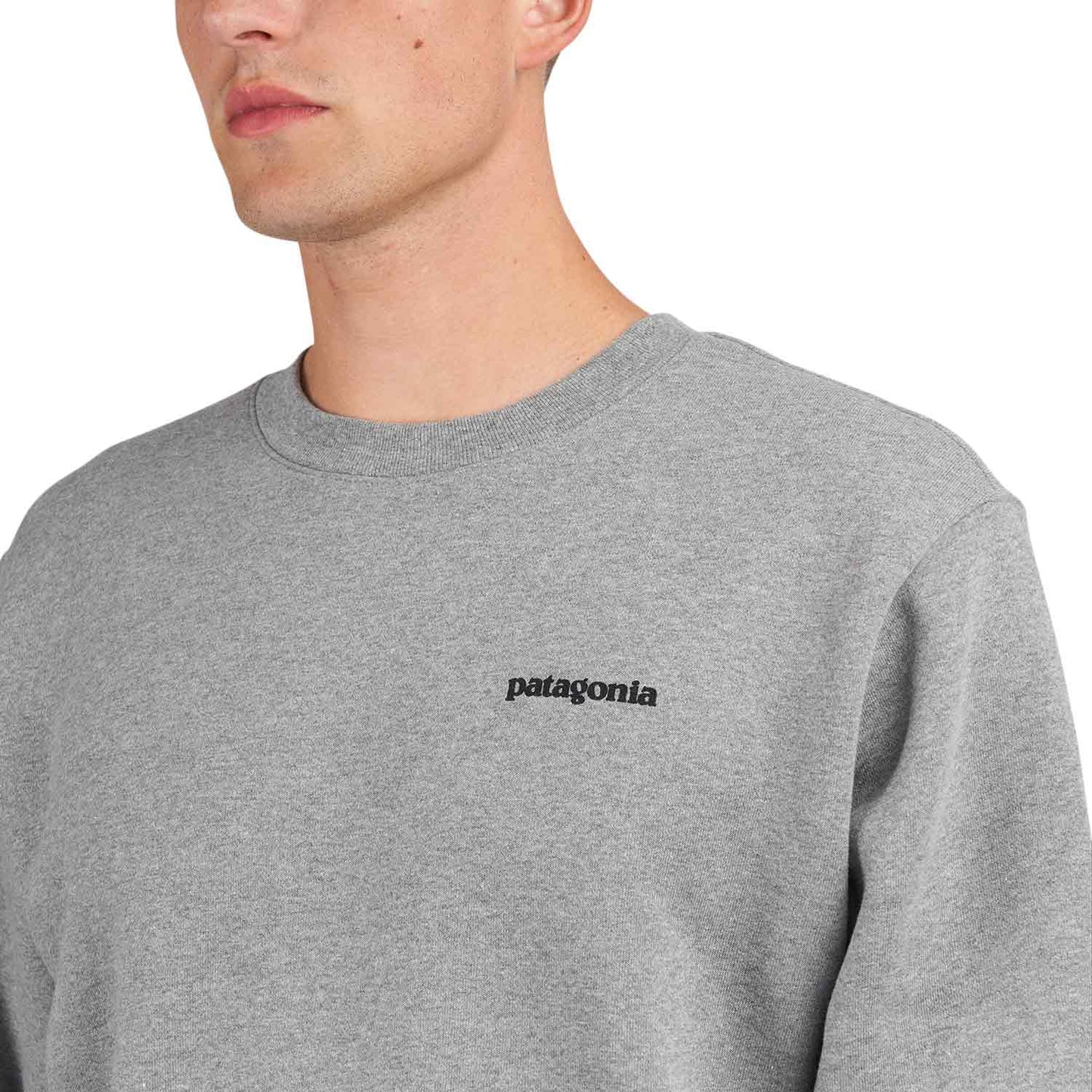Patagonia Fitz Roy Icon Uprisal Crew Sweatshirt (Grau) - Allike Store