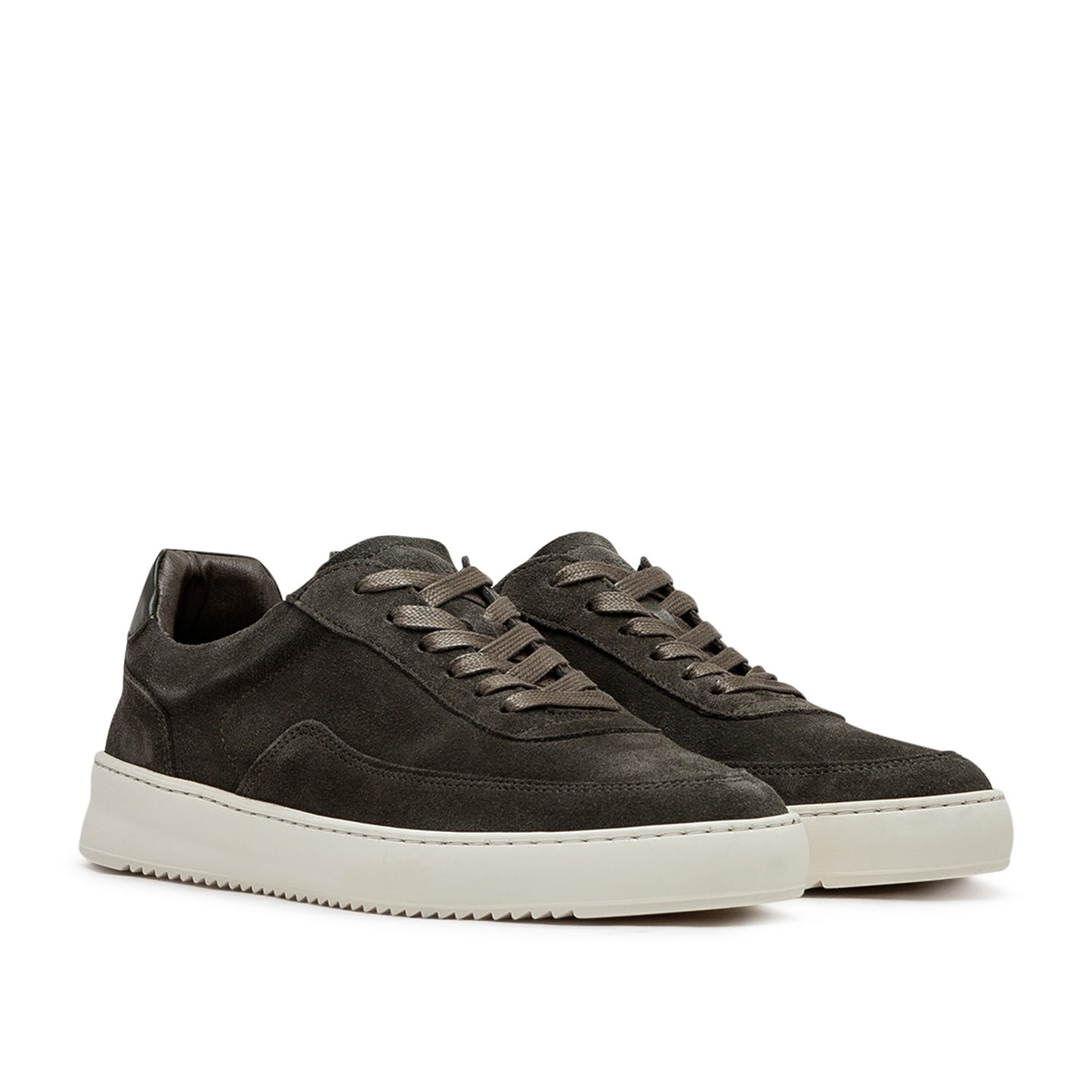 Filling Pieces Mondo Suede (Dunkelgrün / Weiß) - Allike Store