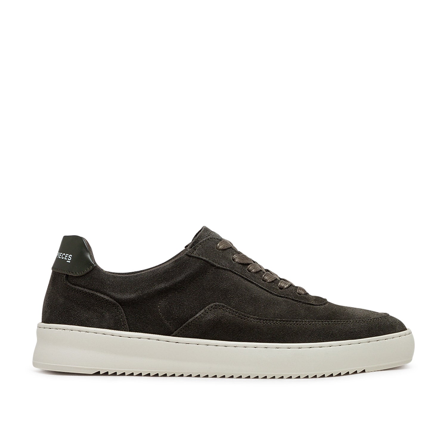 Filling Pieces Mondo Suede (Dunkelgrün / Weiß)  - Allike Store