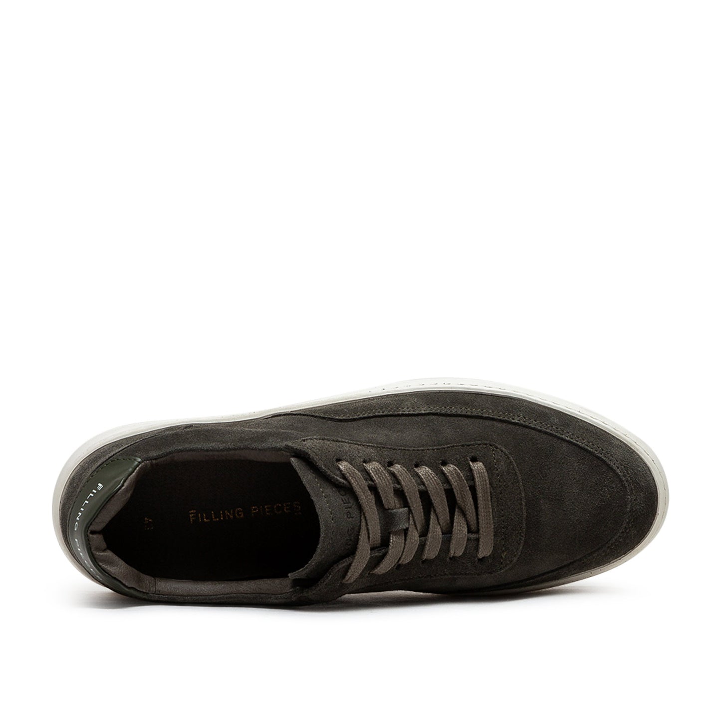 Filling Pieces Mondo Suede (Dunkelgrün / Weiß) - Allike Store