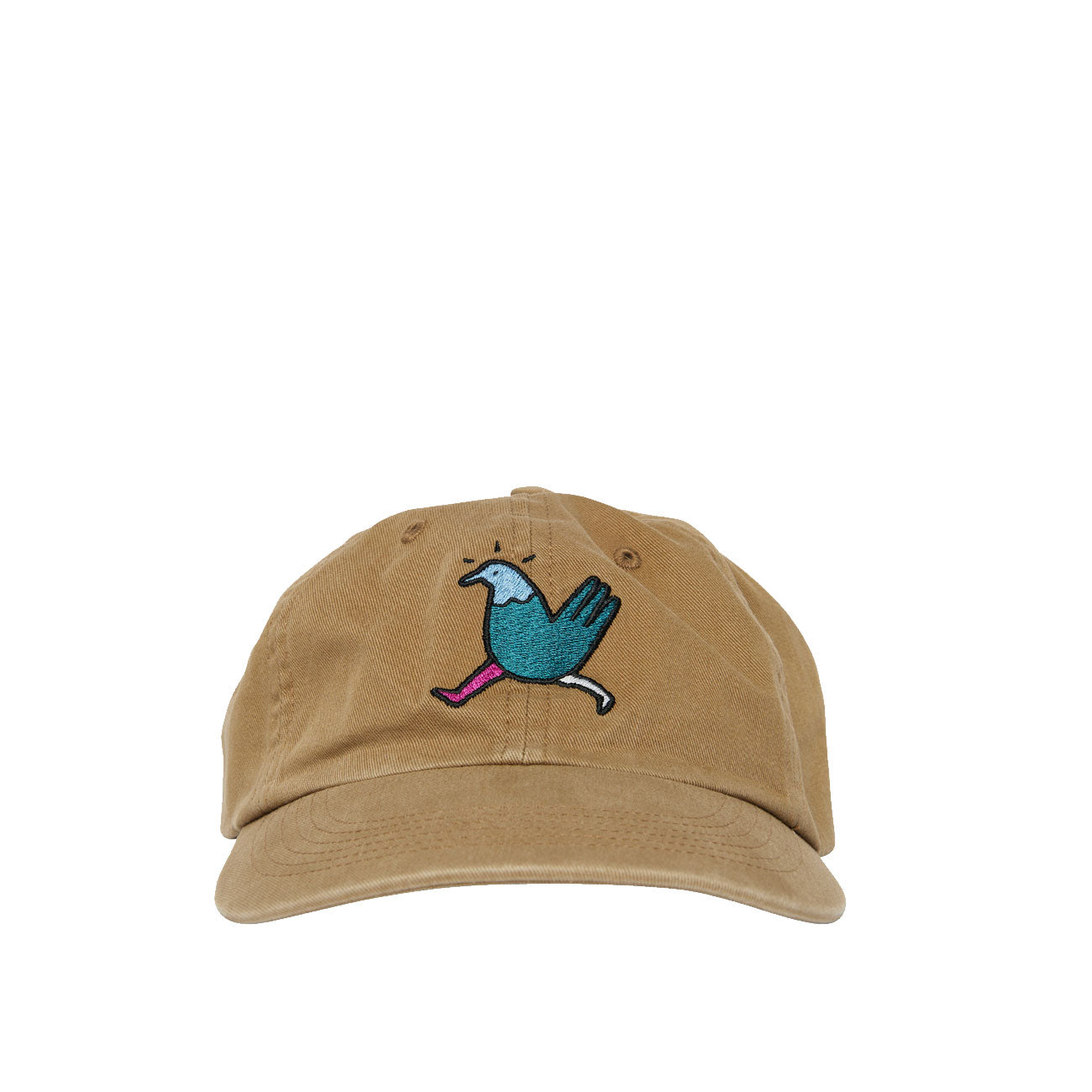 Parra Annoyed Chicken 6-Panel Hat (Khaki) - Allike Store