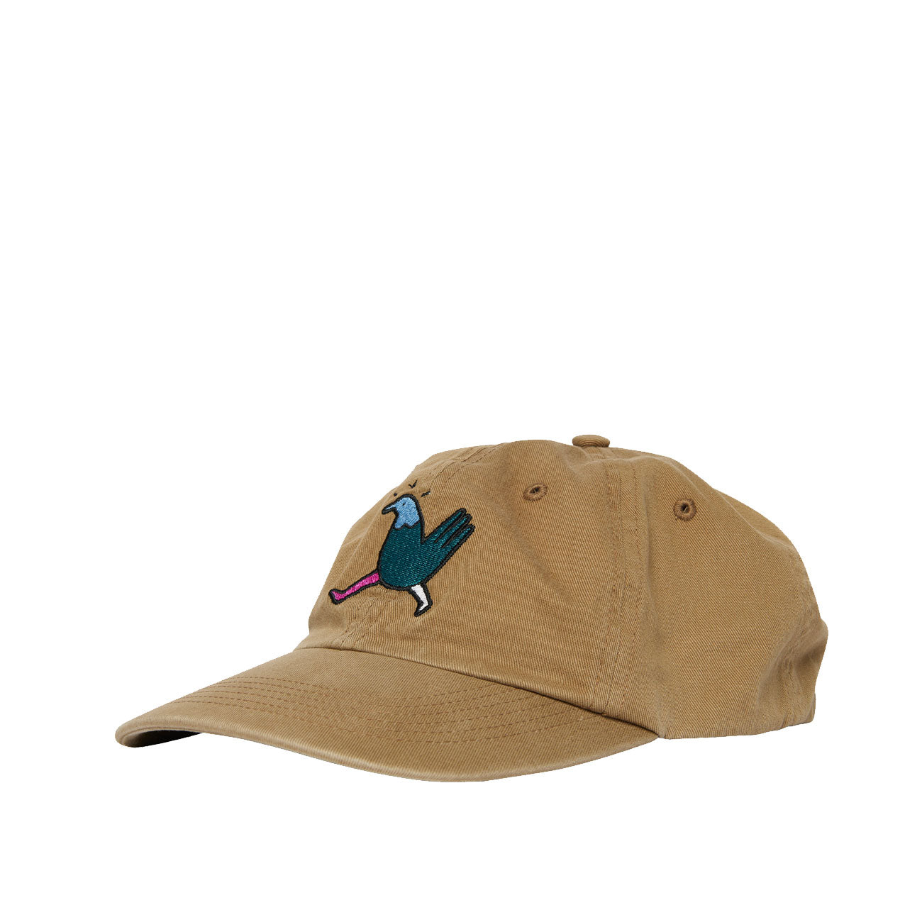 Parra Annoyed Chicken 6-Panel Hat (Khaki) - Allike Store