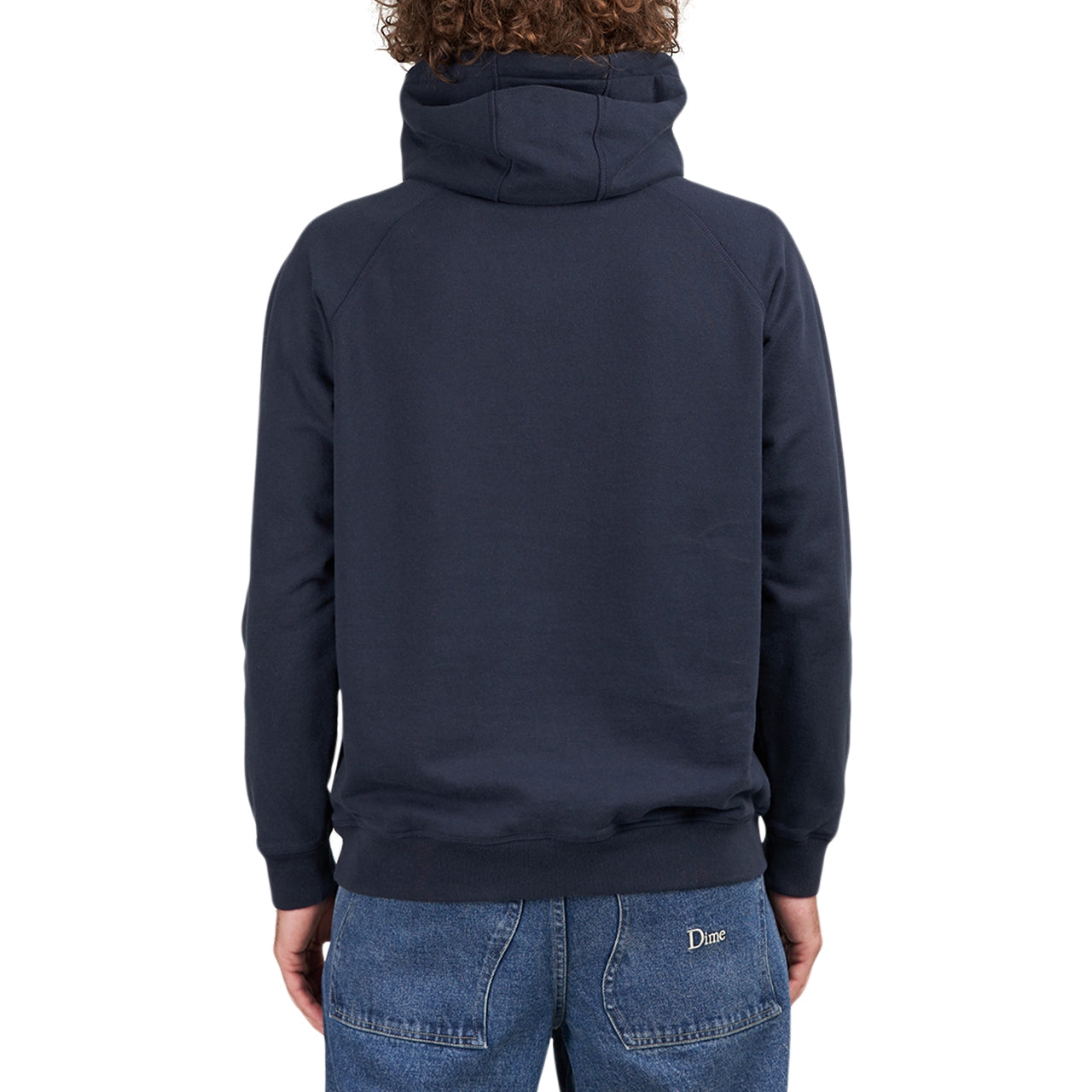 by Parra Wave Block Tremors Hooded Sweatshirt (Navy)  - Allike Store